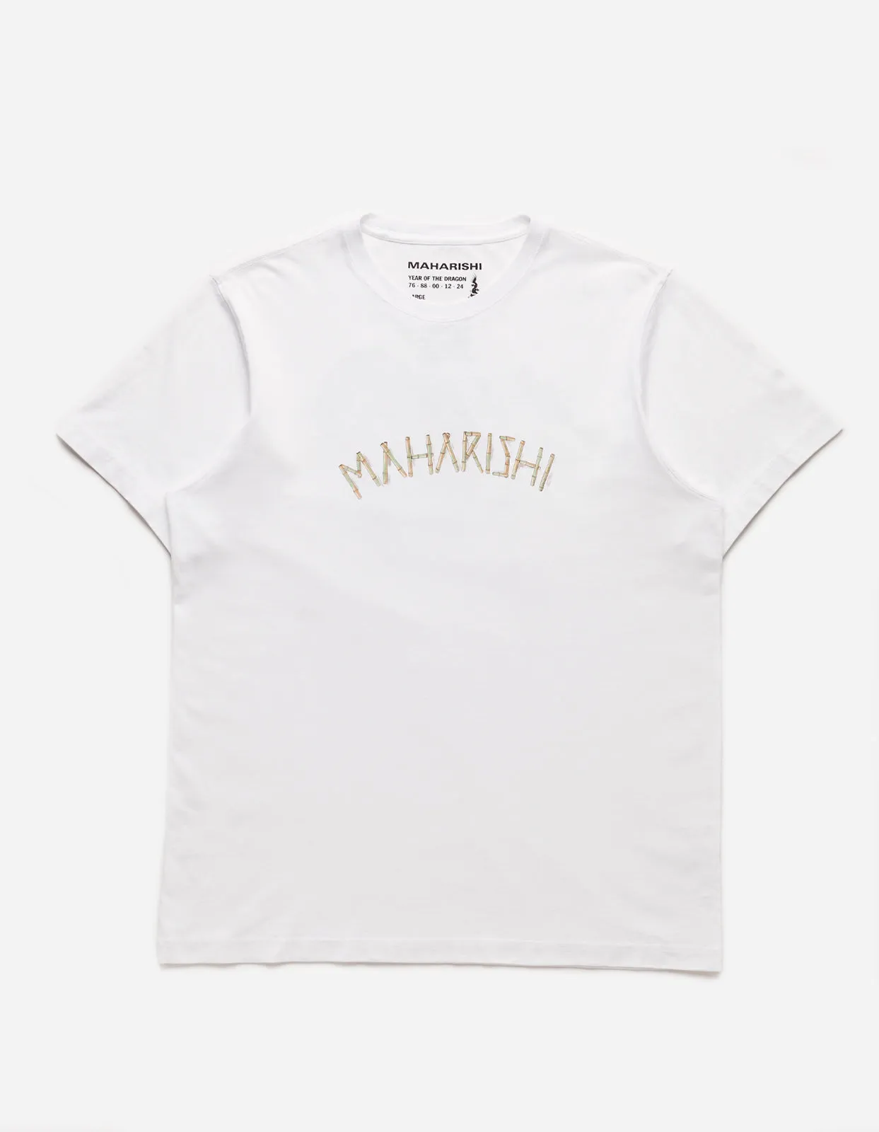 1278 Bamboo Maharishi T-Shirt White