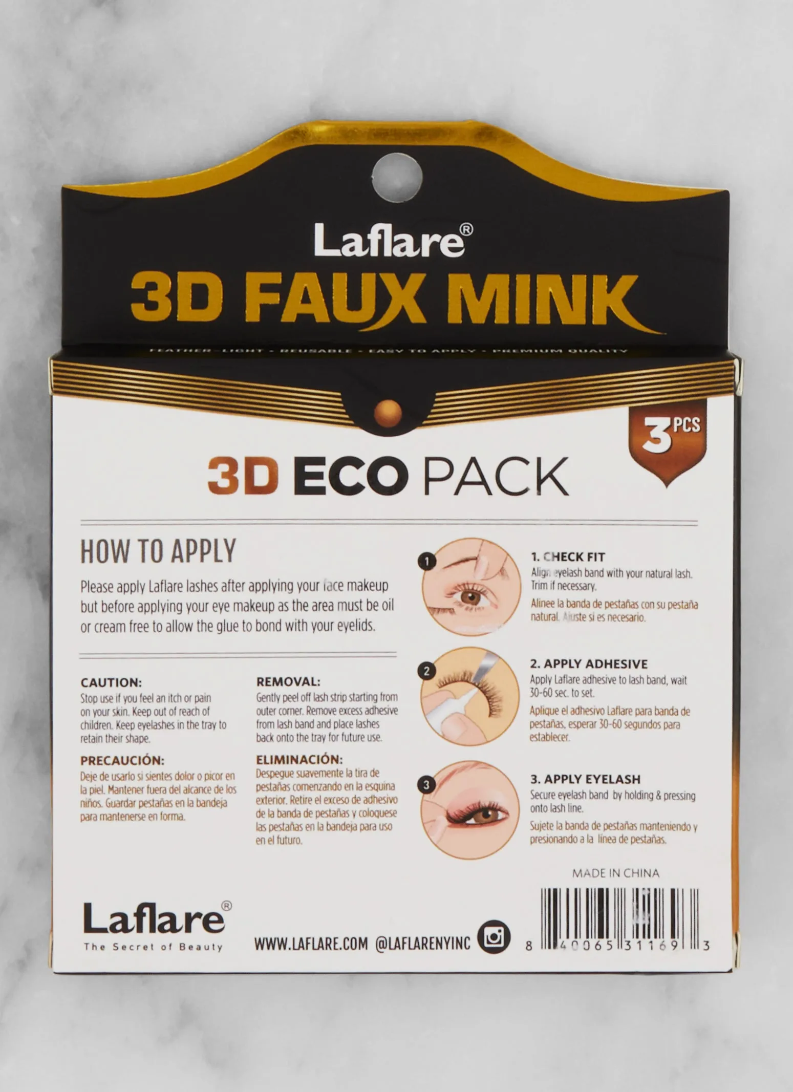 3D Faux Mink Lashes Trio Pack