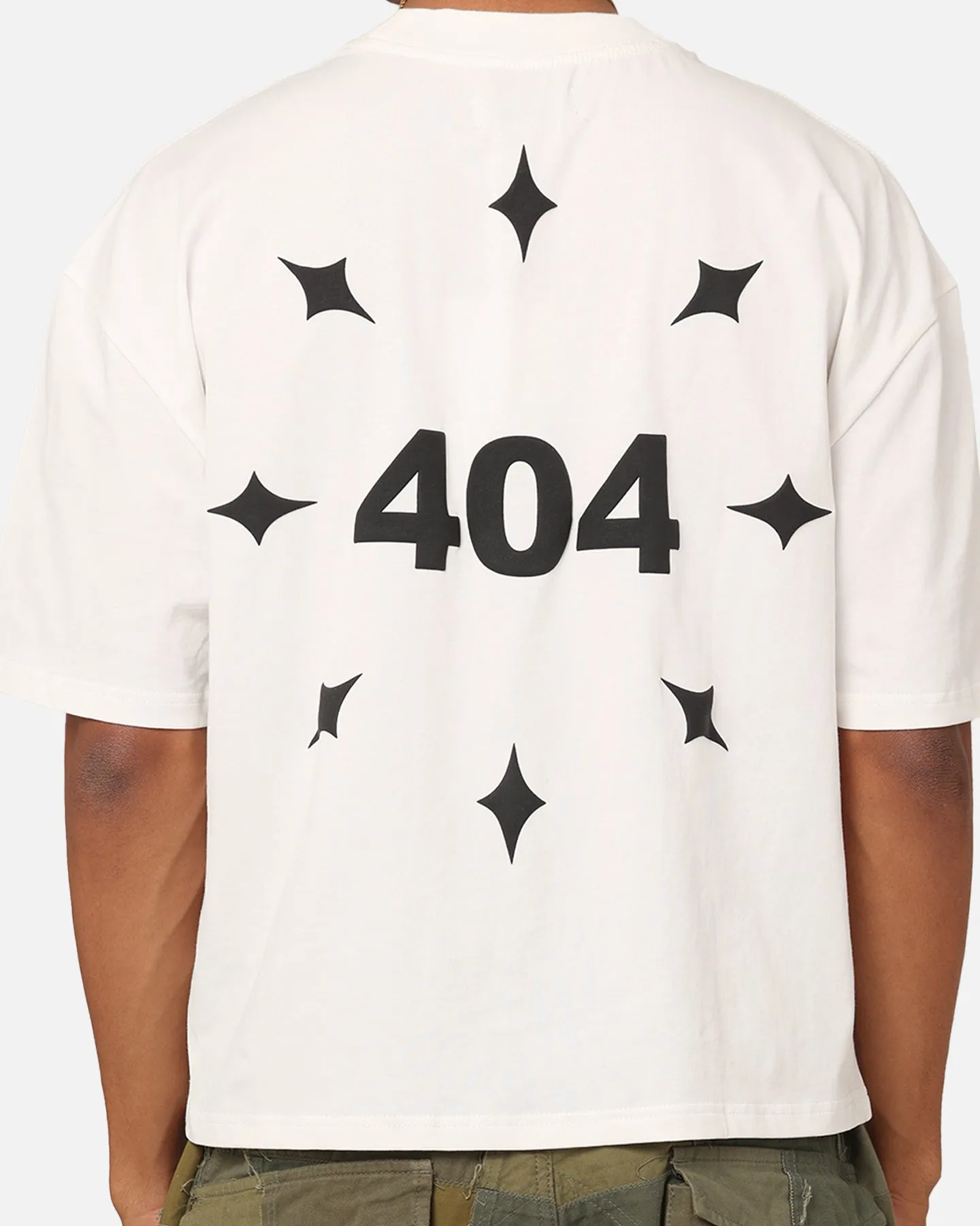 404 Mid Century Art T-Shirt Off White