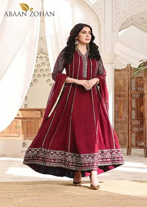 Abaan Zohan - Kashish Collection - Maroon