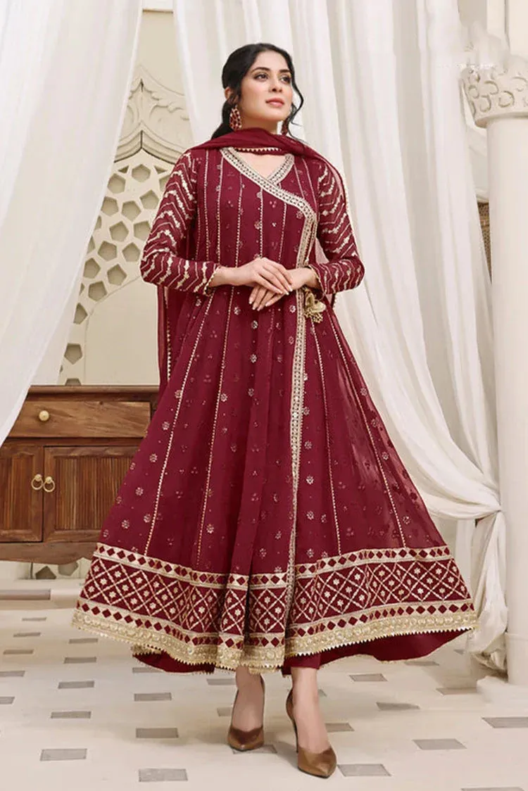 Abaan Zohan - Nayaab Collection - Maroon