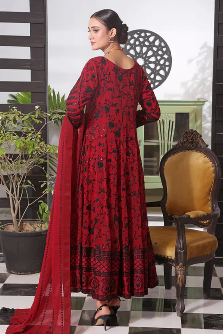 Abaan Zohan - Siyaah Collection - Red & Black