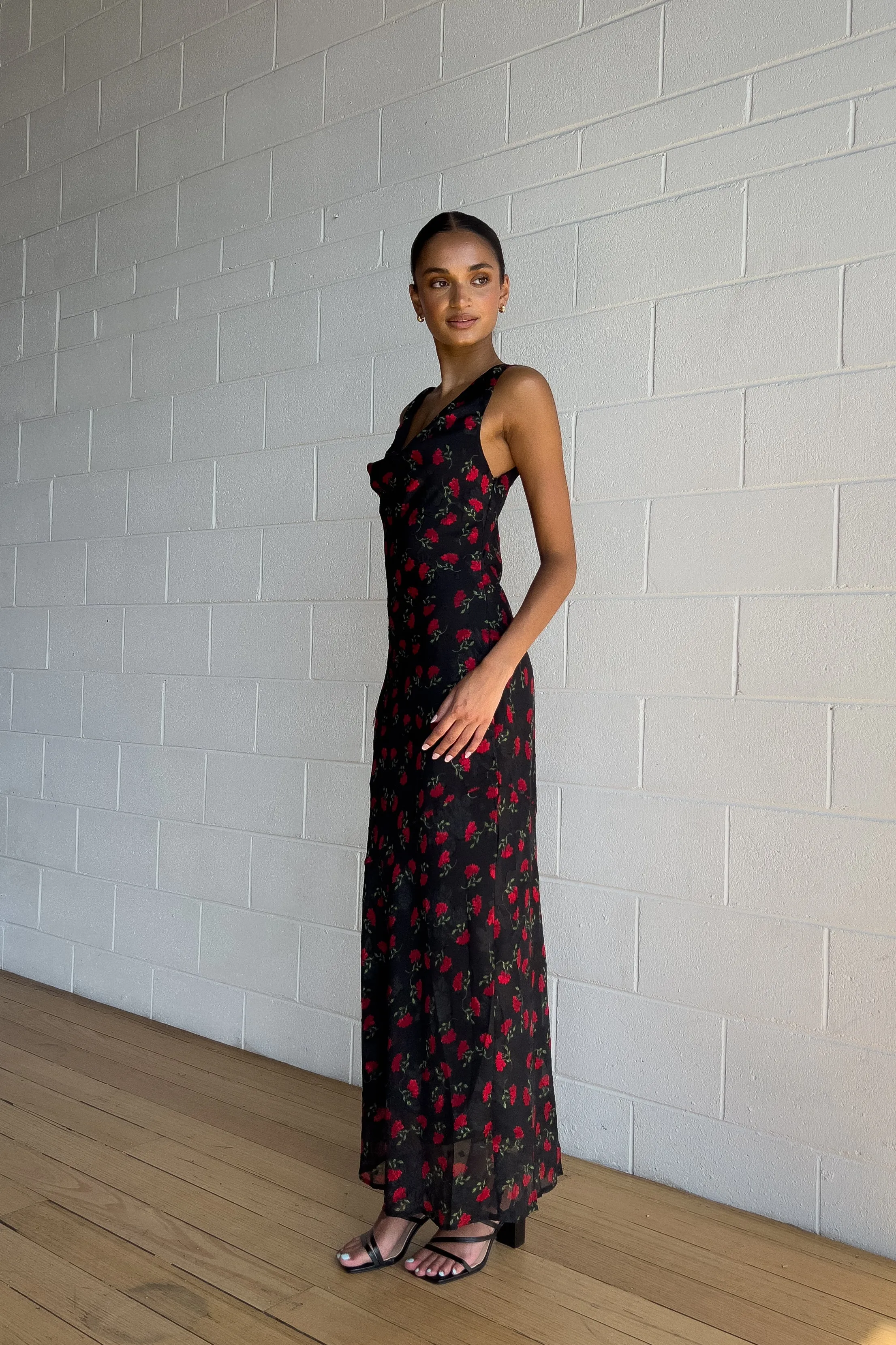 Acacia Floral Maxi Dress