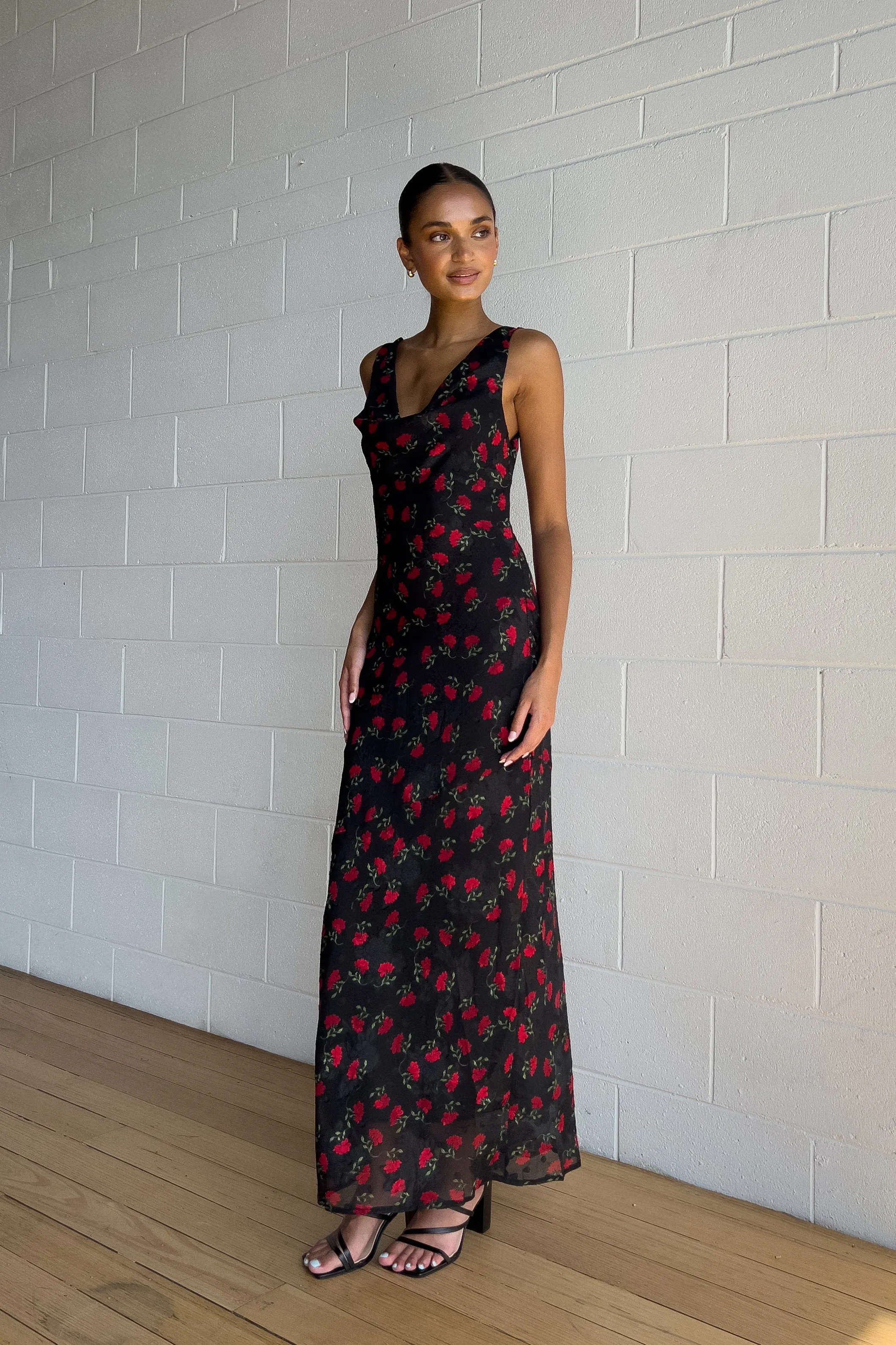 Acacia Floral Maxi Dress