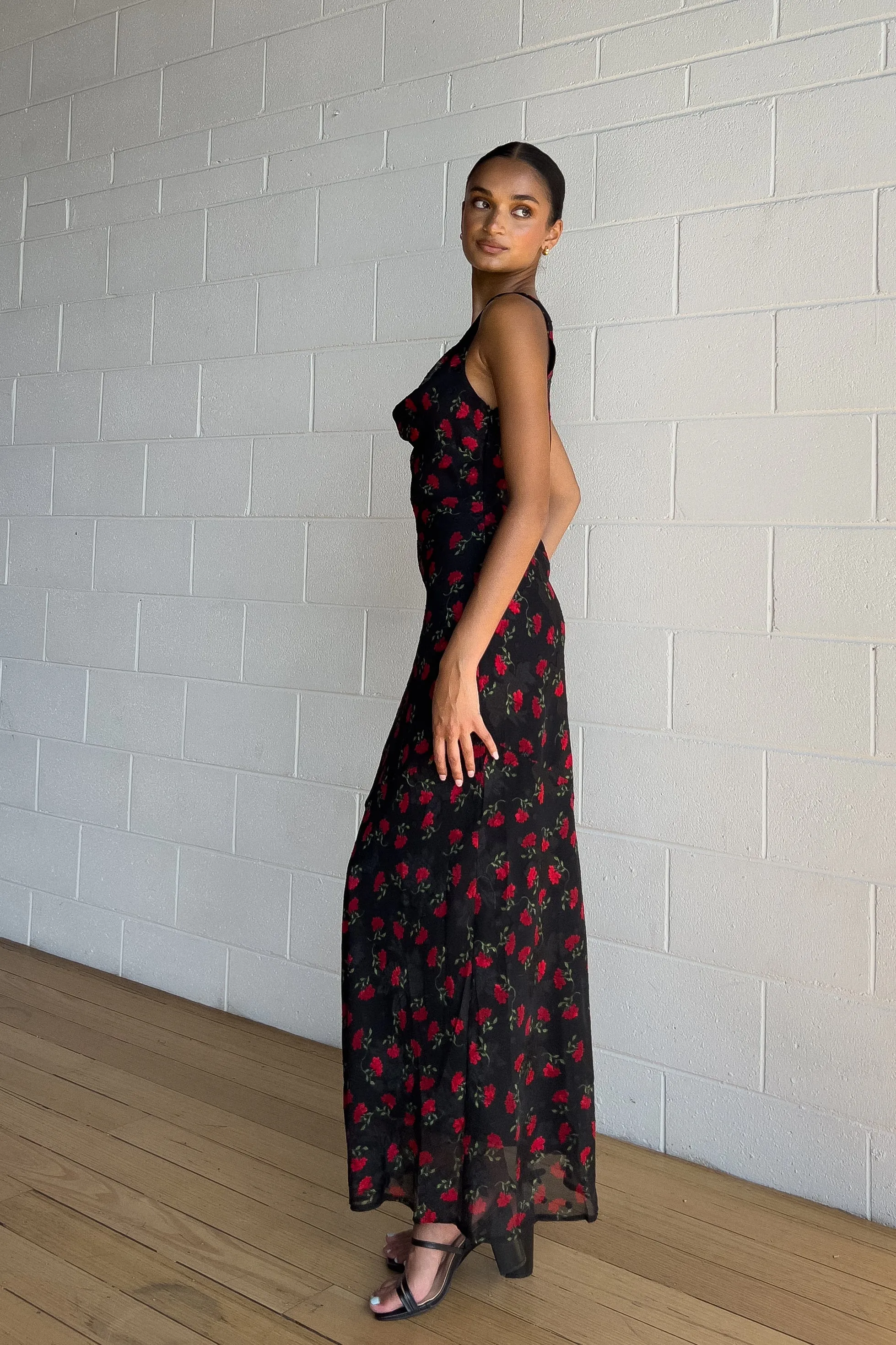 Acacia Floral Maxi Dress