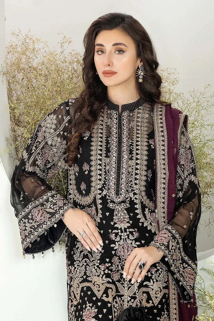 Adan's Libas - Alyana Semi Formals Chiffon Collection - 4003