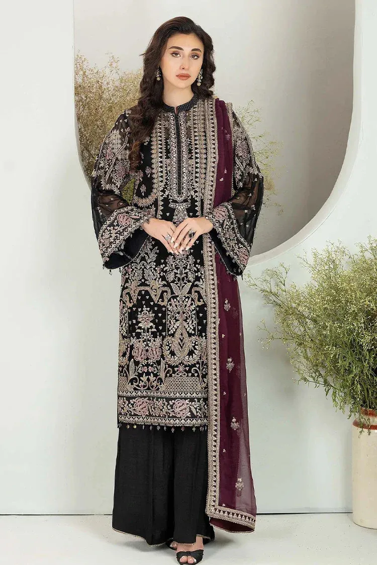 Adan's Libas - Alyana Semi Formals Chiffon Collection - 4003