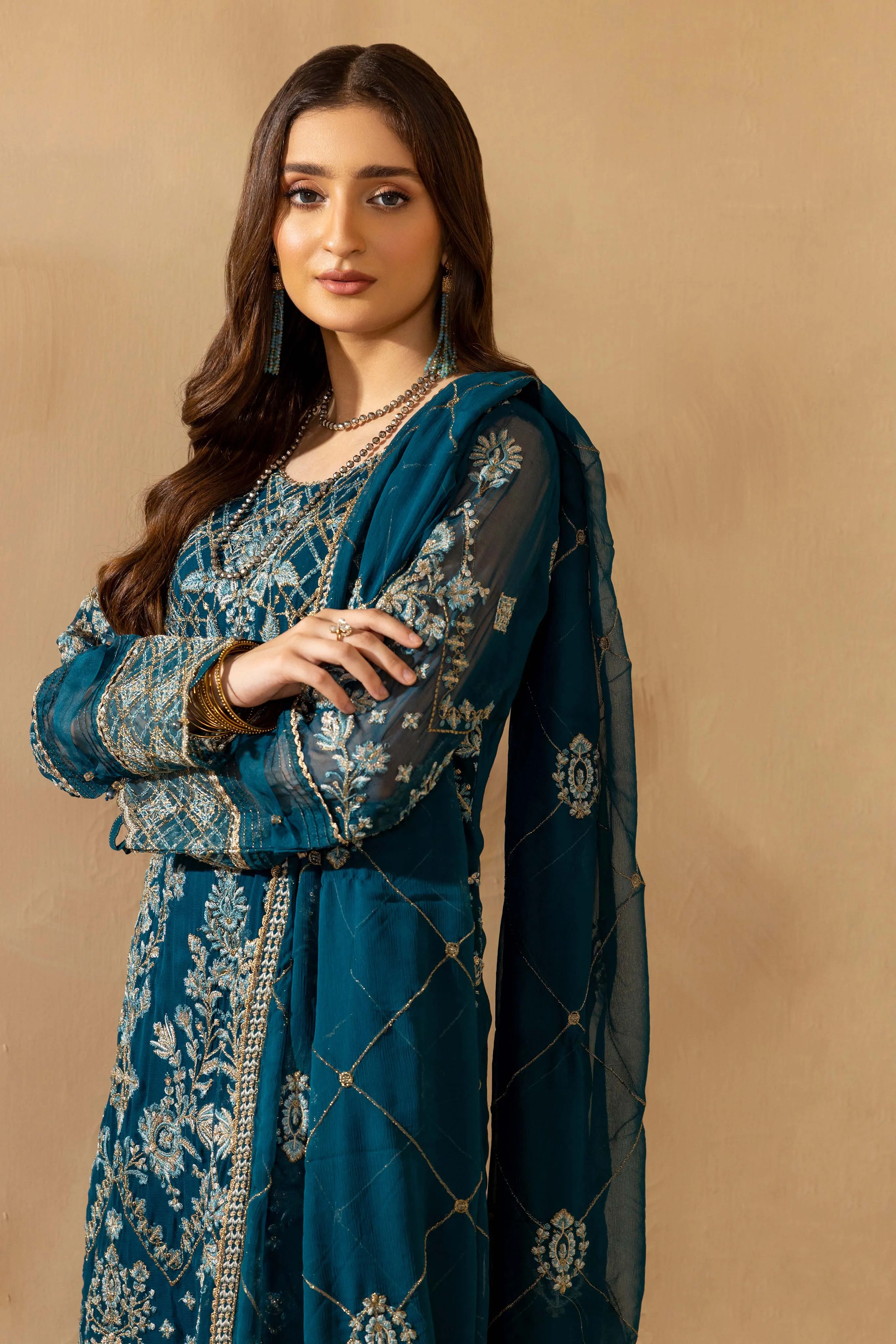 Adan's Libas Chiffon Formals – 6201