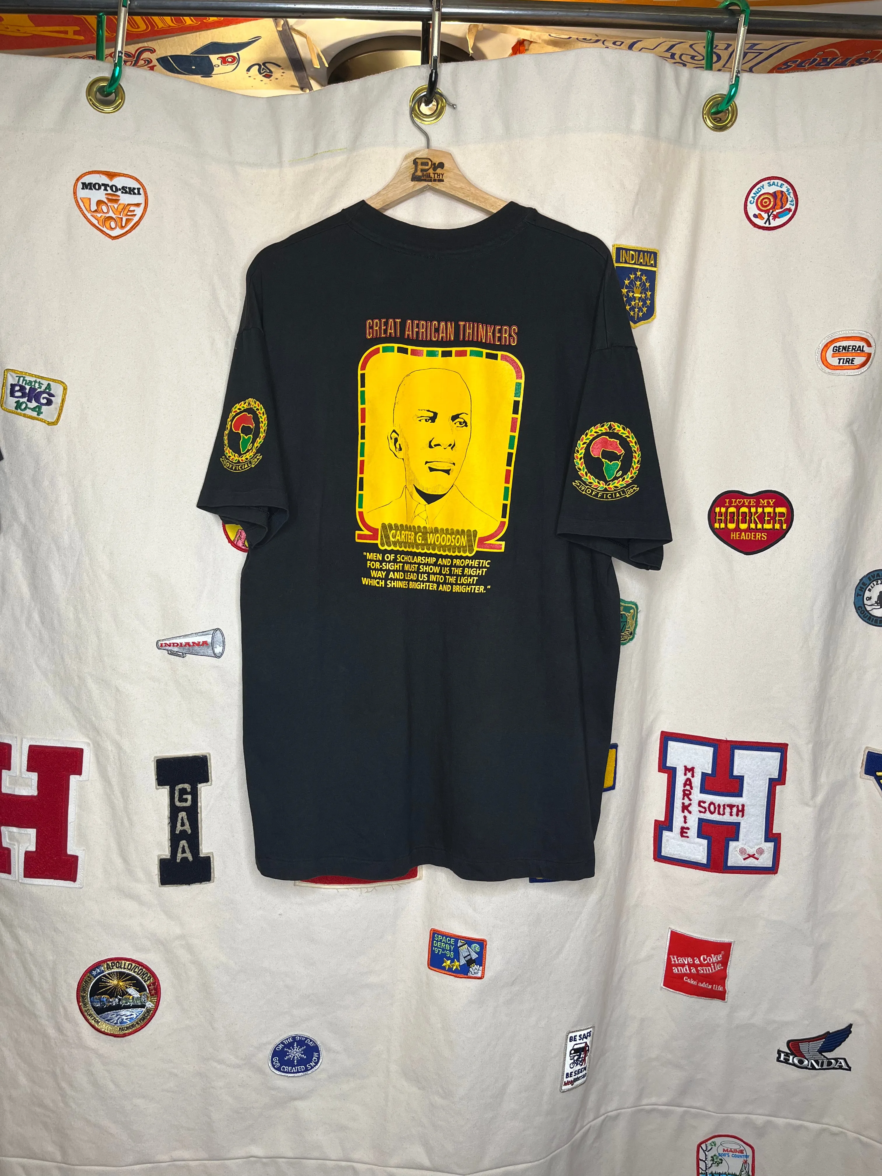 Africana History Afrocentricity Carter G Woodson T-Shirt: XL