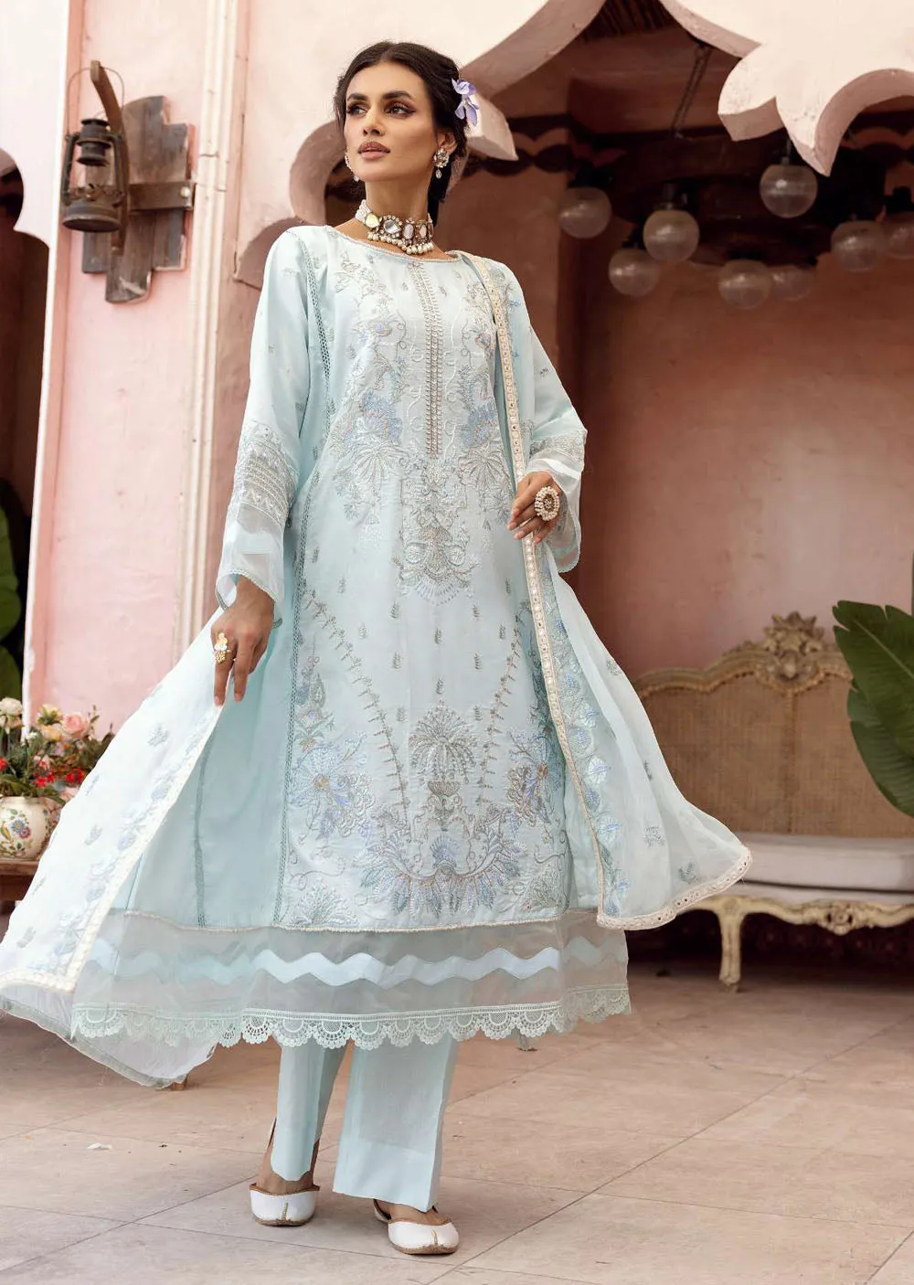 AHU - Readymade - Brocade Embroidered Lawn Collection 2023