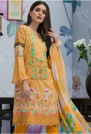 Al Zohaib Monsoon Festivana Lawn Collection Vol-2 – 07B