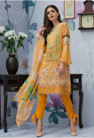 Al Zohaib Monsoon Festivana Lawn Collection Vol-2 – 07B