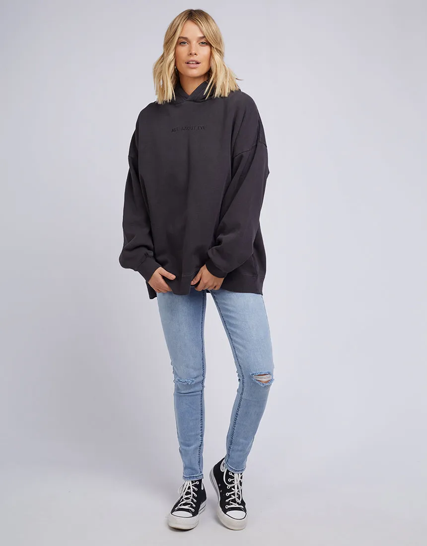 All About Eve AAE Washed Hoodie Washed Black