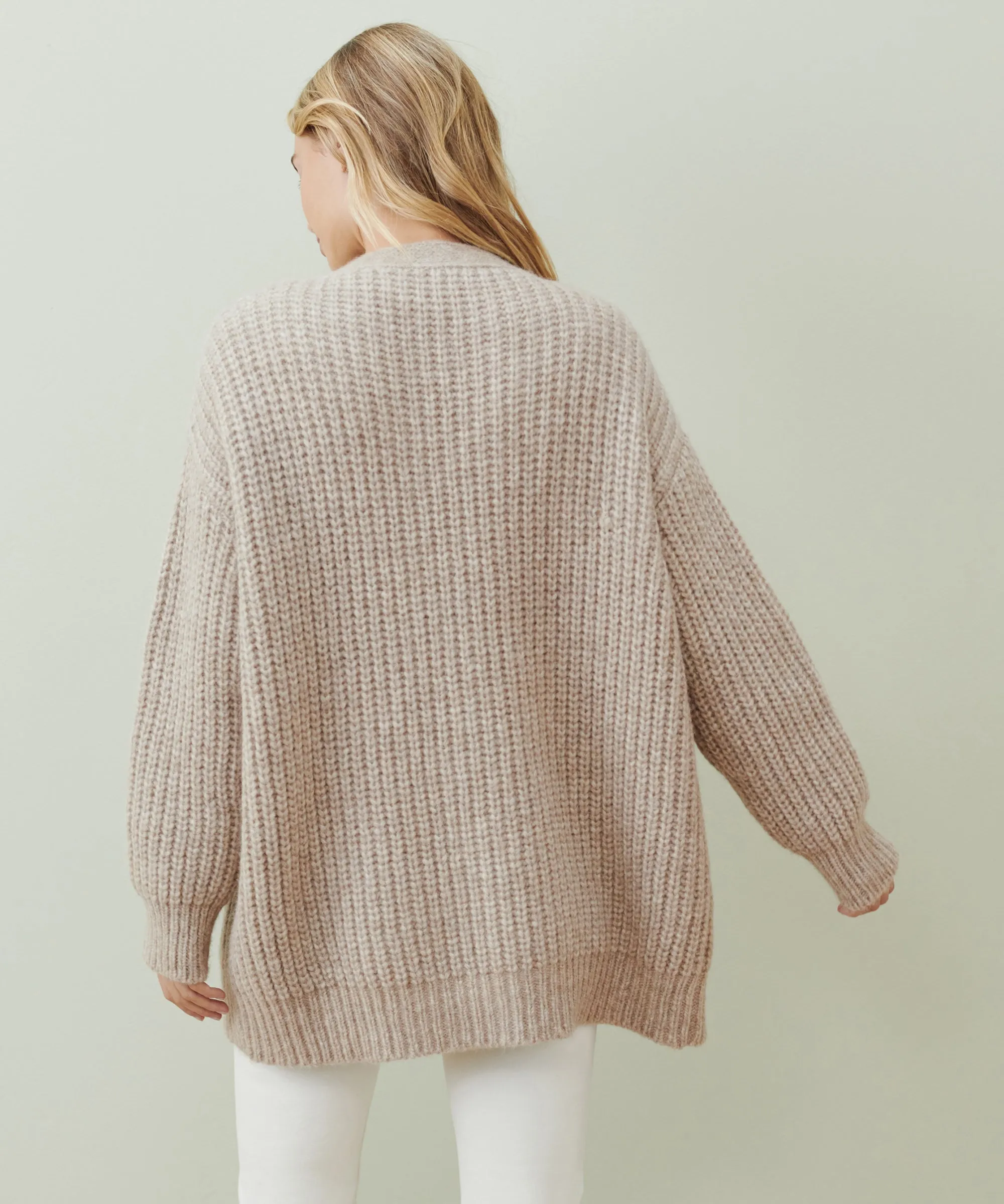 Alpaca Cocoon Cardigan