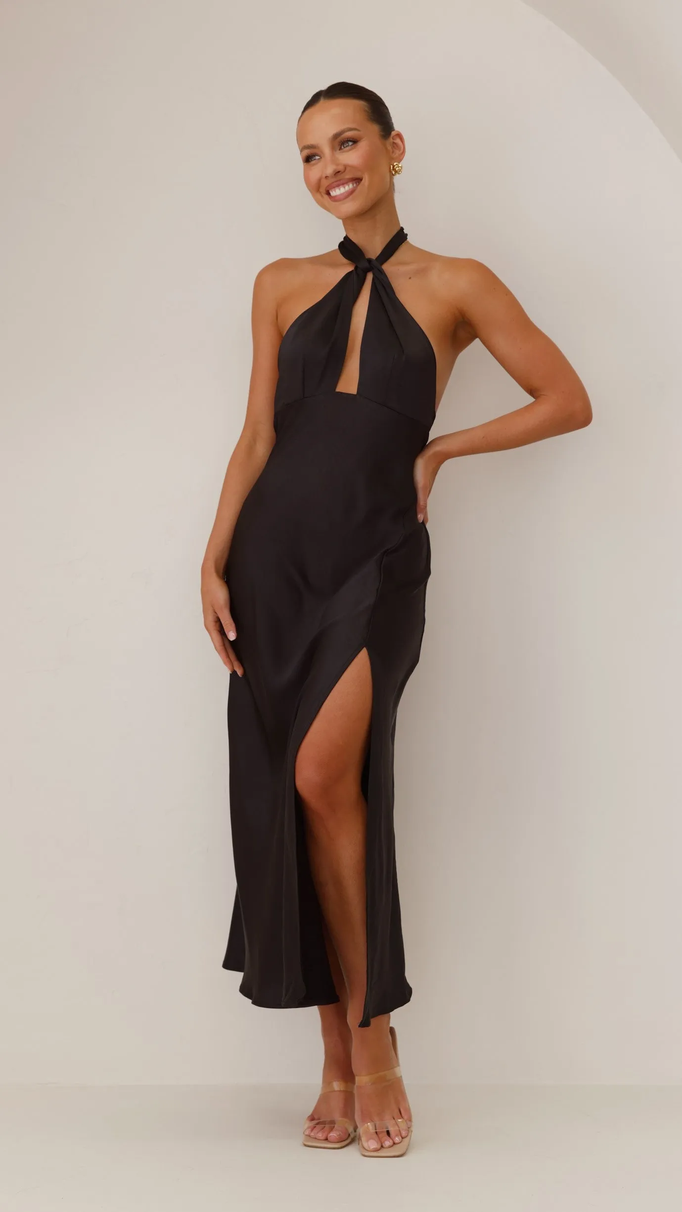 Amalia Maxi Dress - Black