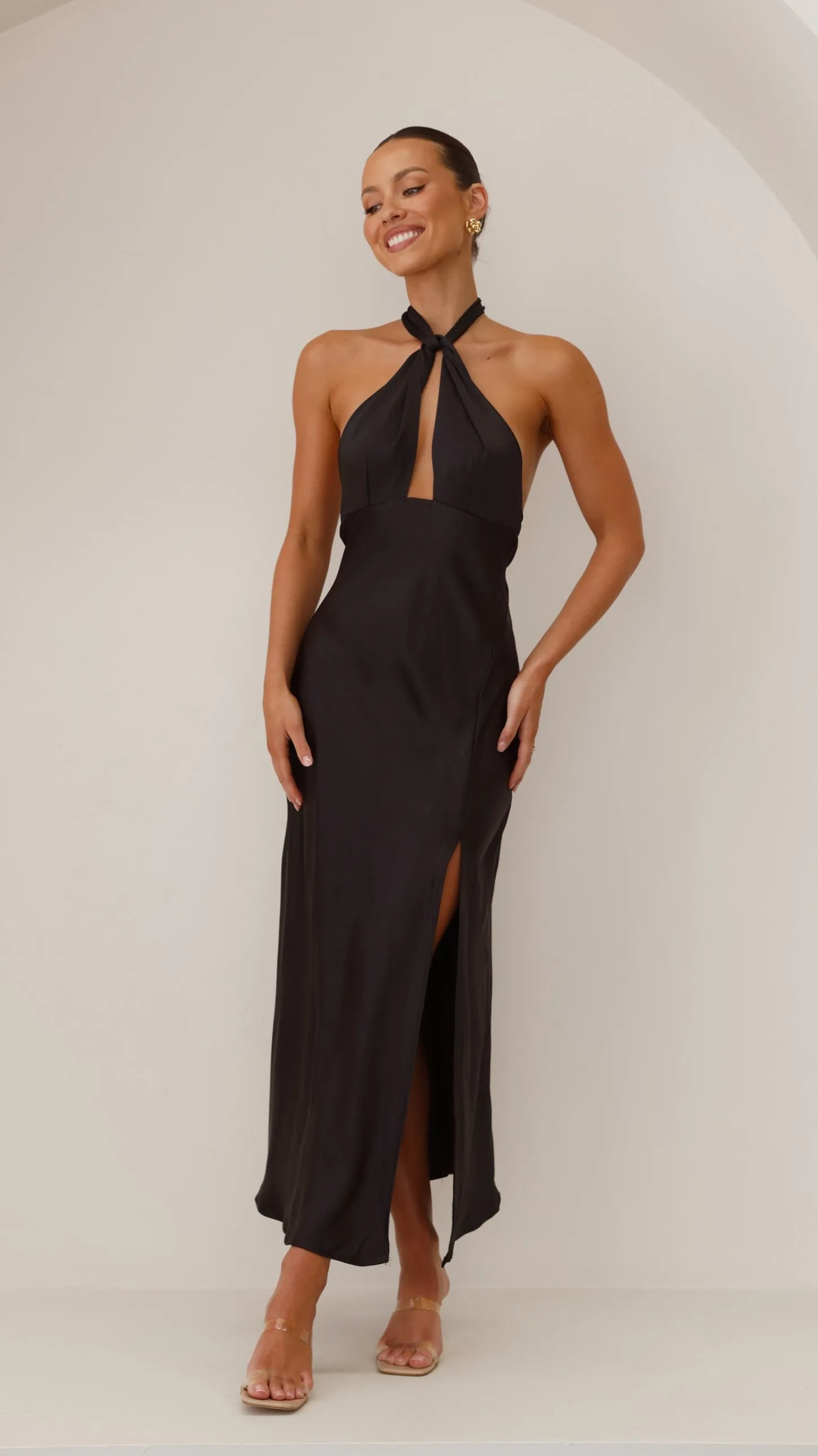 Amalia Maxi Dress - Black