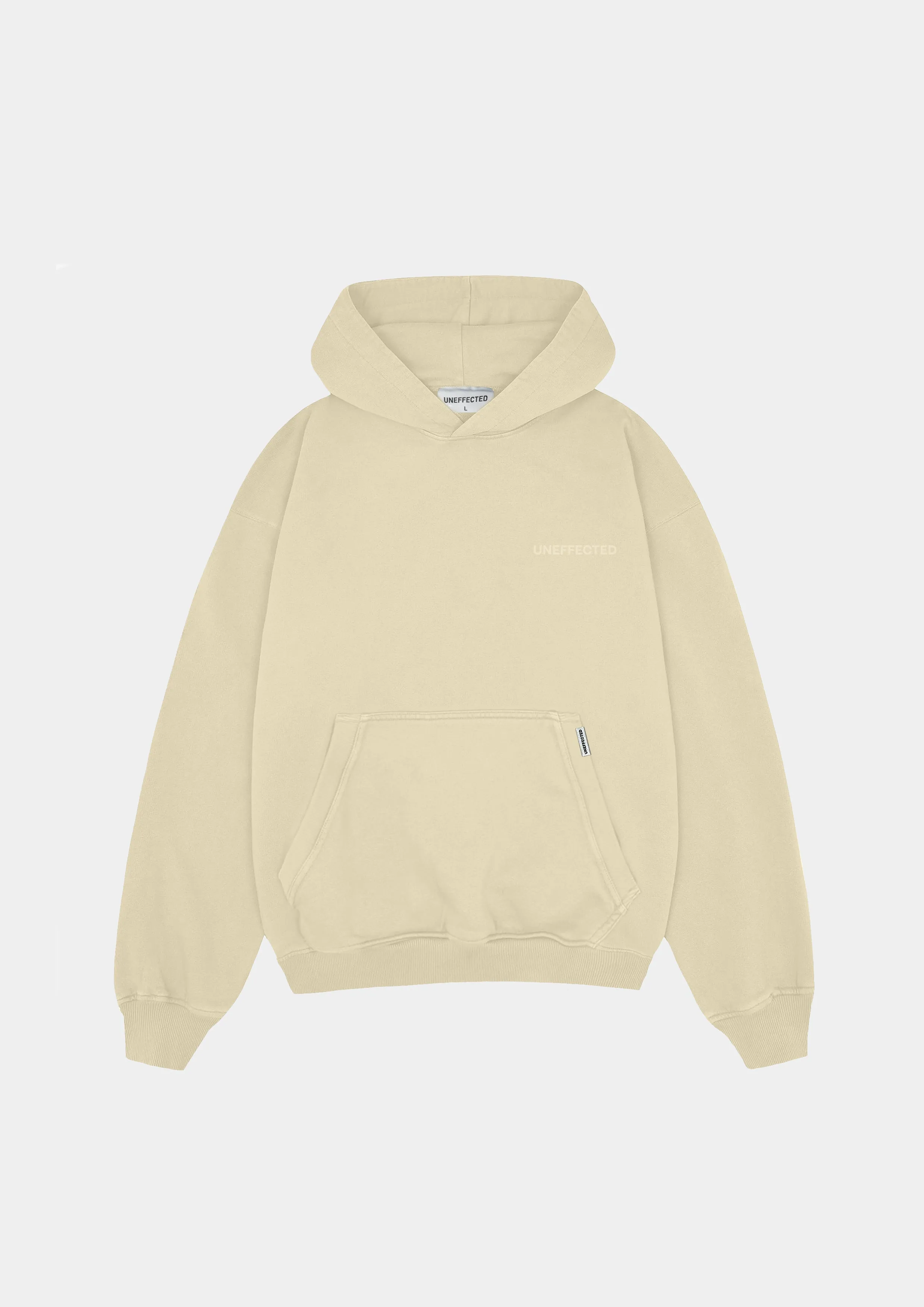 Archive Logo Oversized Hoodie - Stone