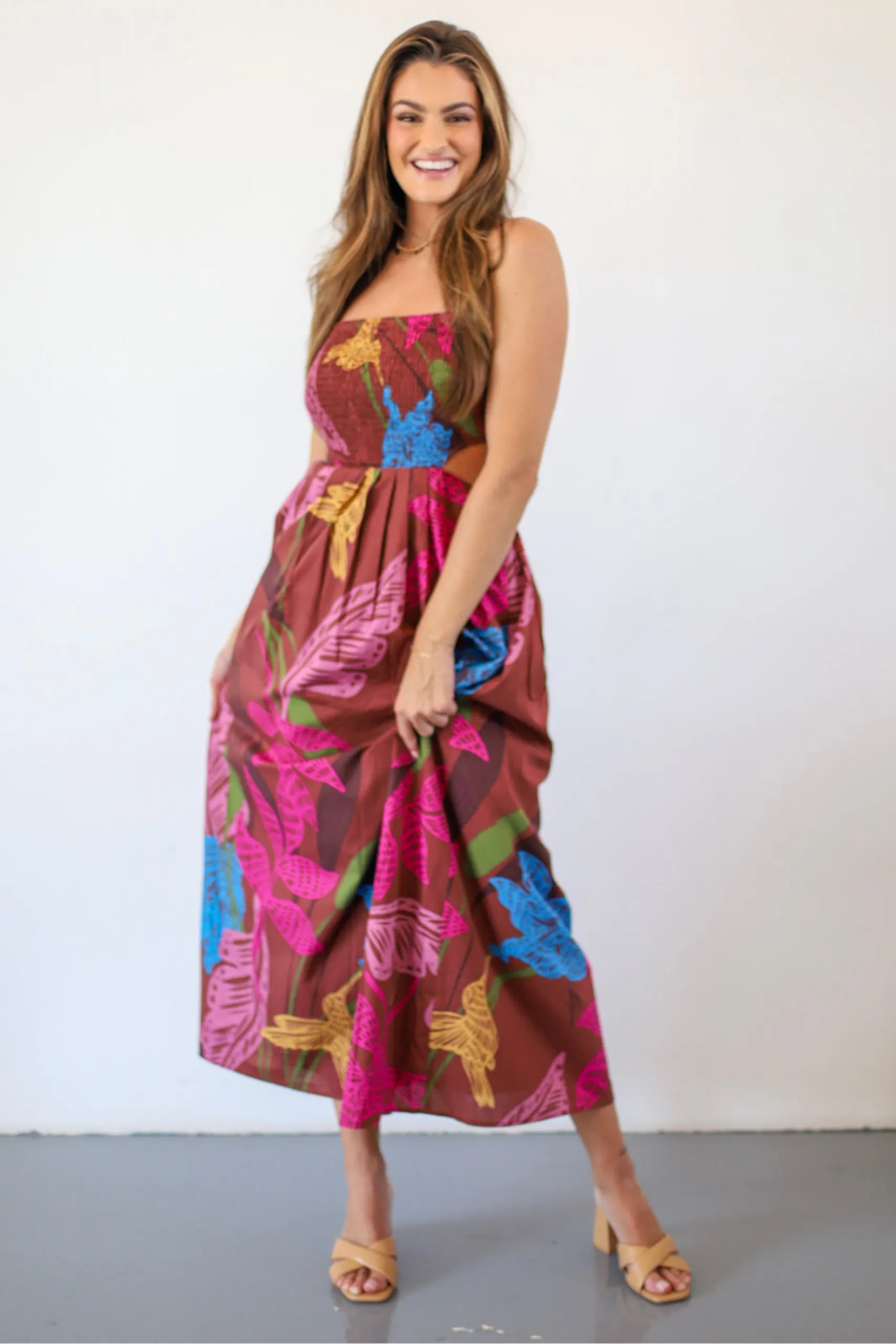 August Air Maxi Dress