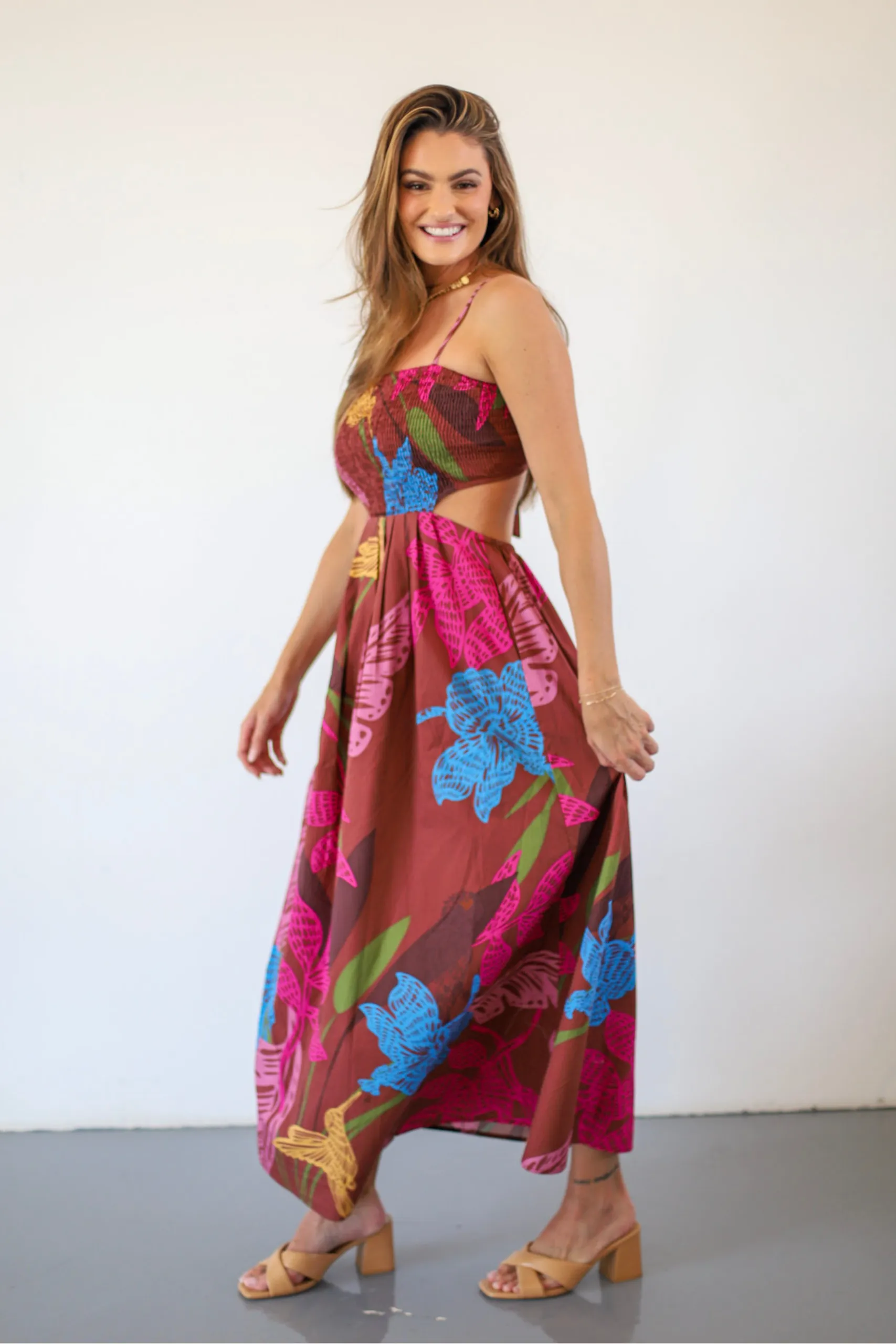 August Air Maxi Dress