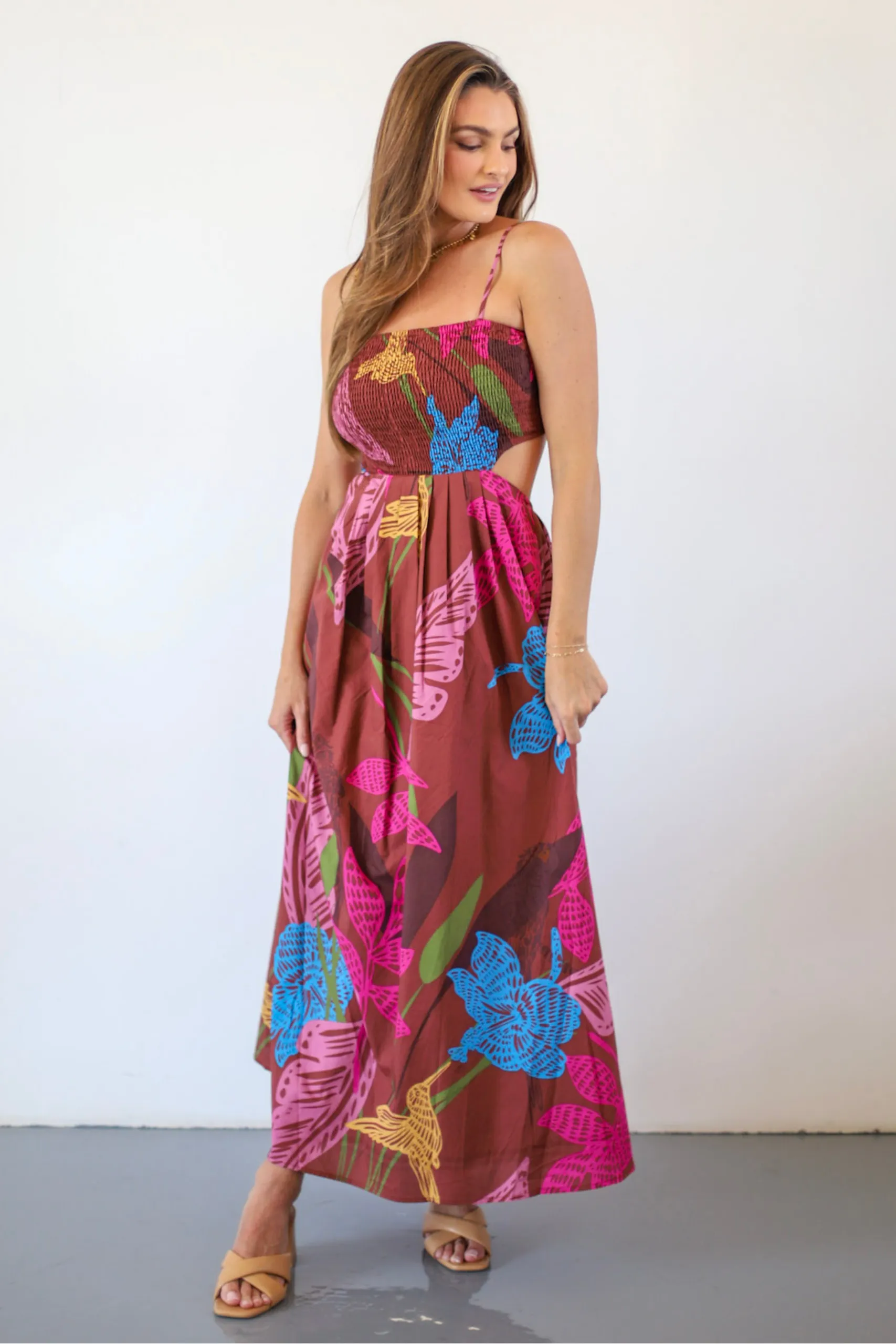 August Air Maxi Dress