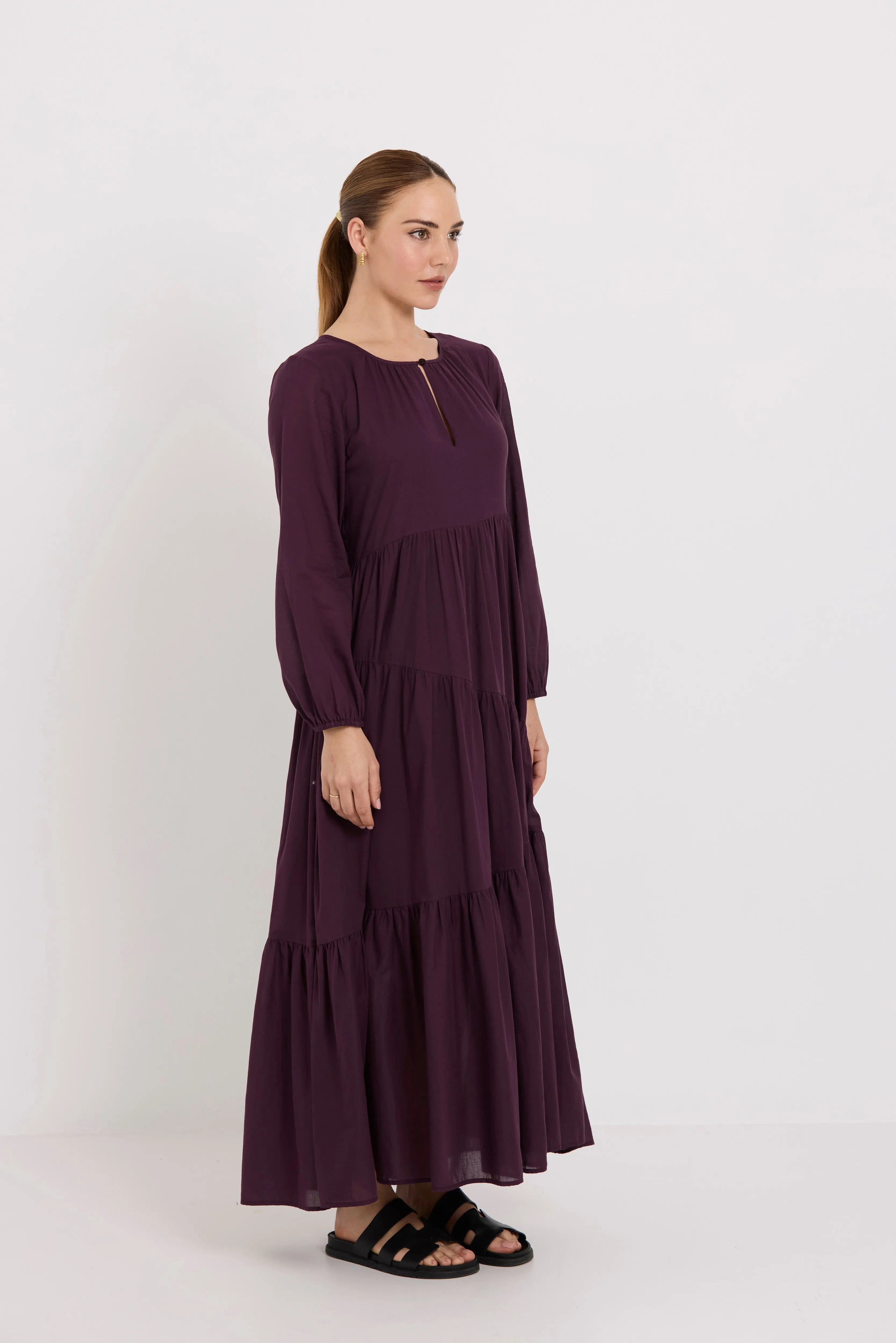 Barcelona Dress | Plum