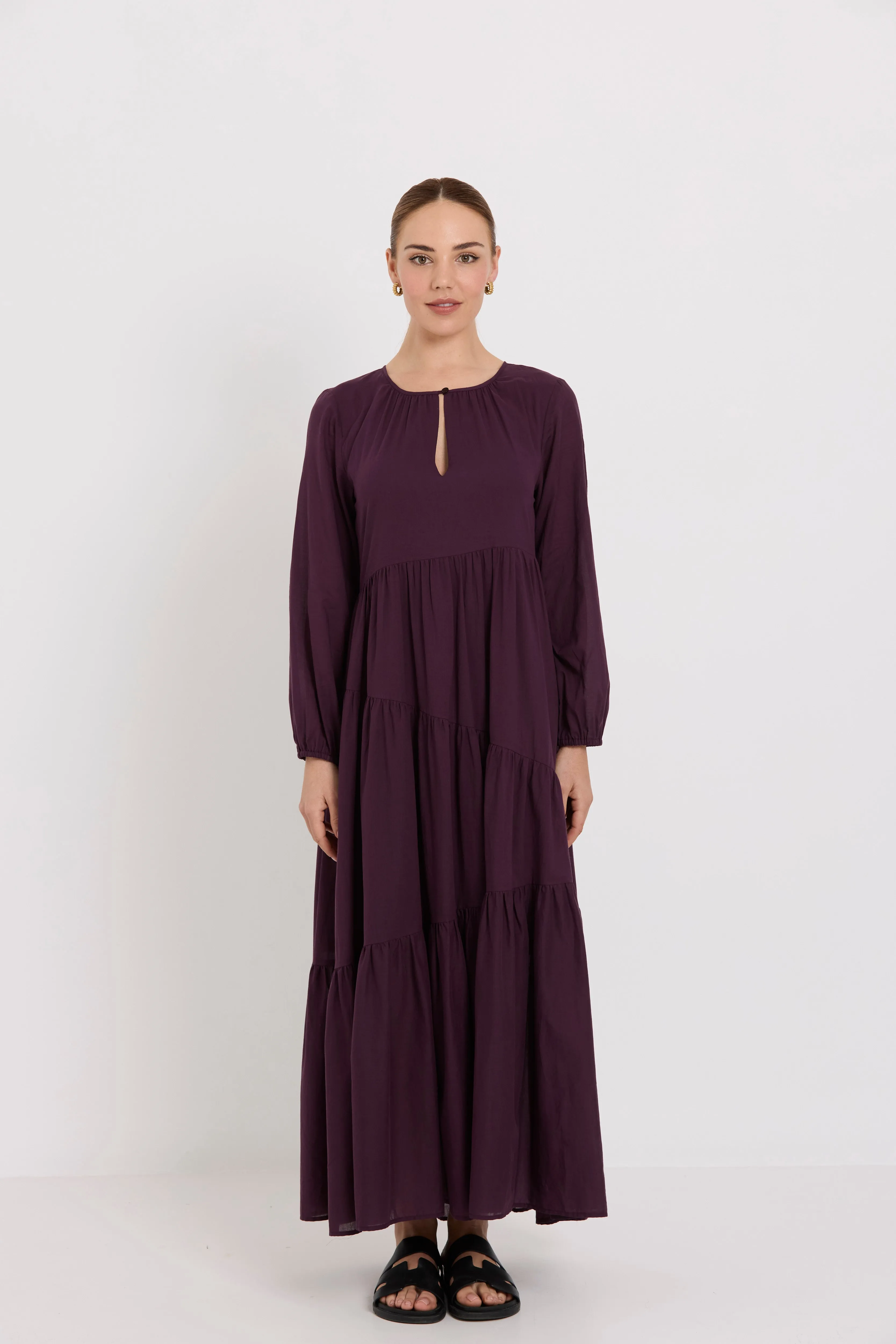 Barcelona Dress | Plum