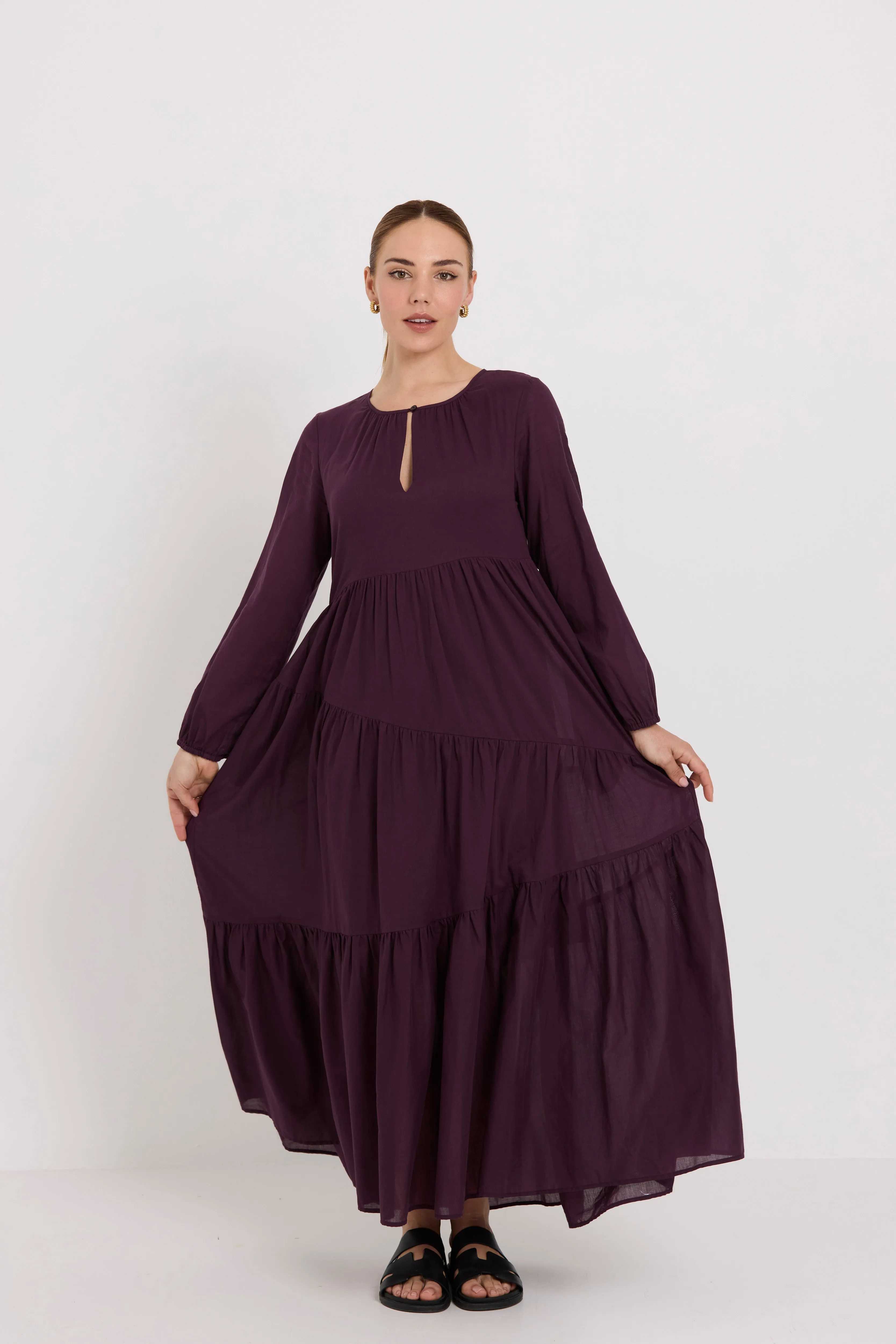 Barcelona Dress | Plum