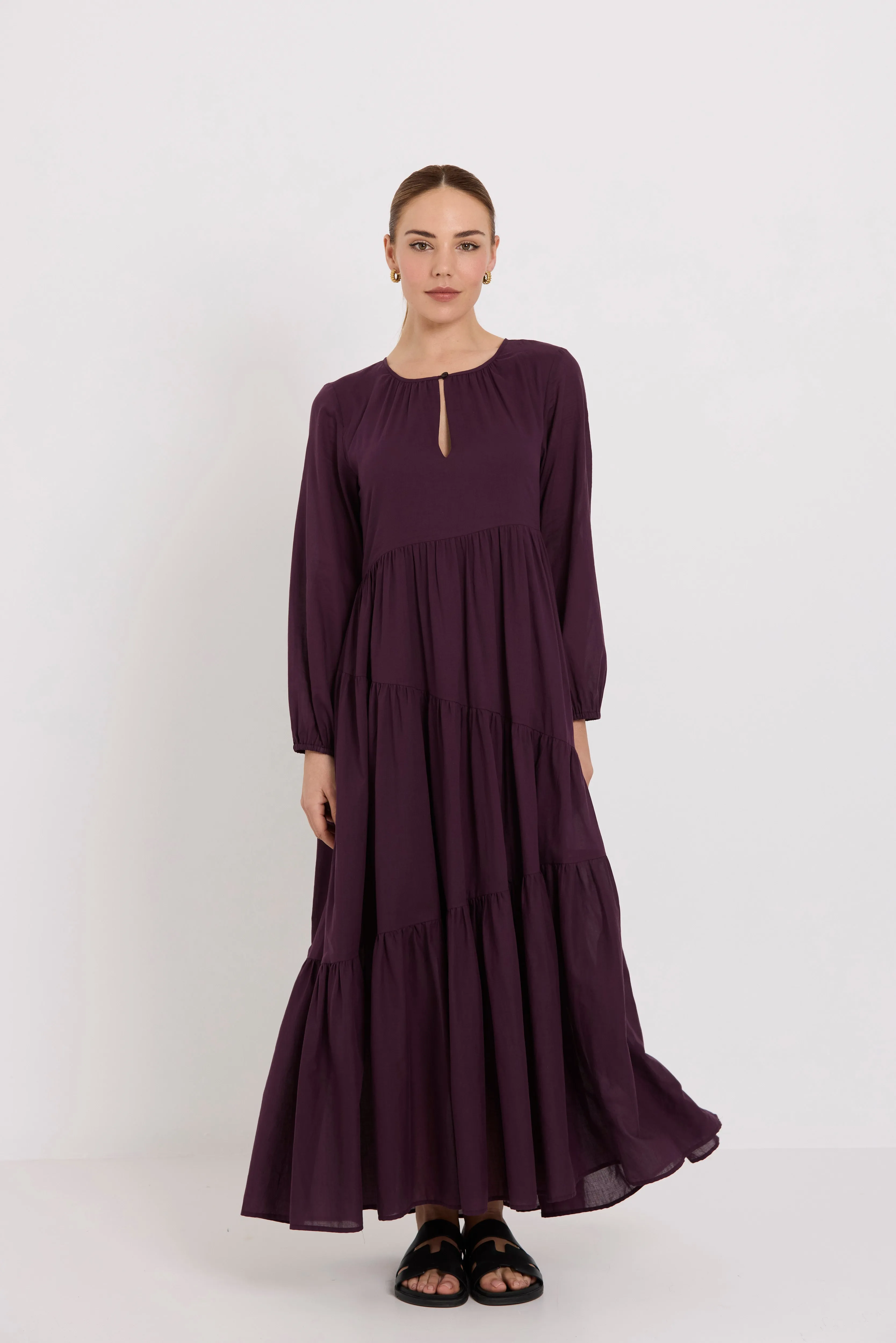 Barcelona Dress | Plum