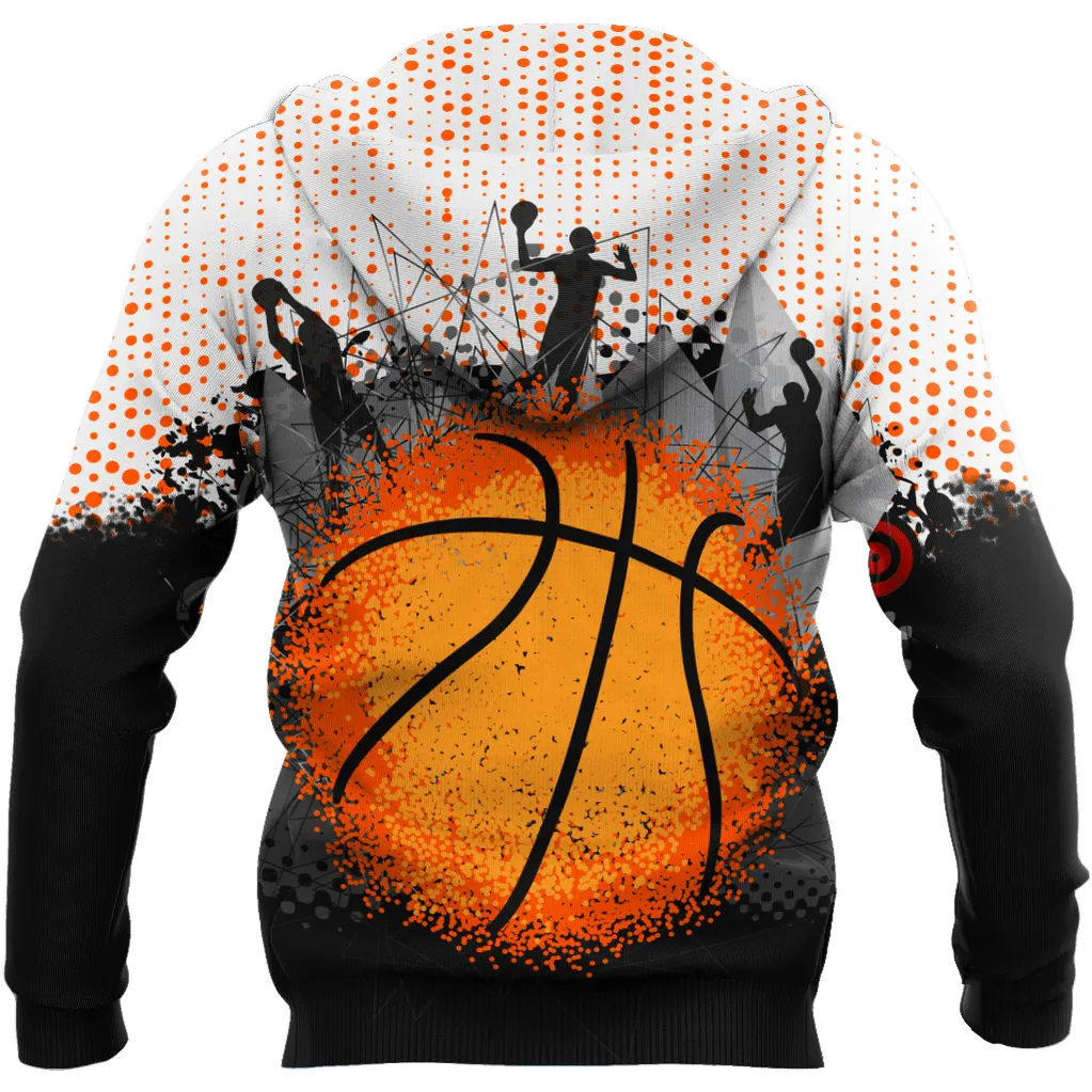 Basketball Super Star Love Sweatshirt Hoodie Shirt By Sun, Idea Gift for Basketball Lover Christmas