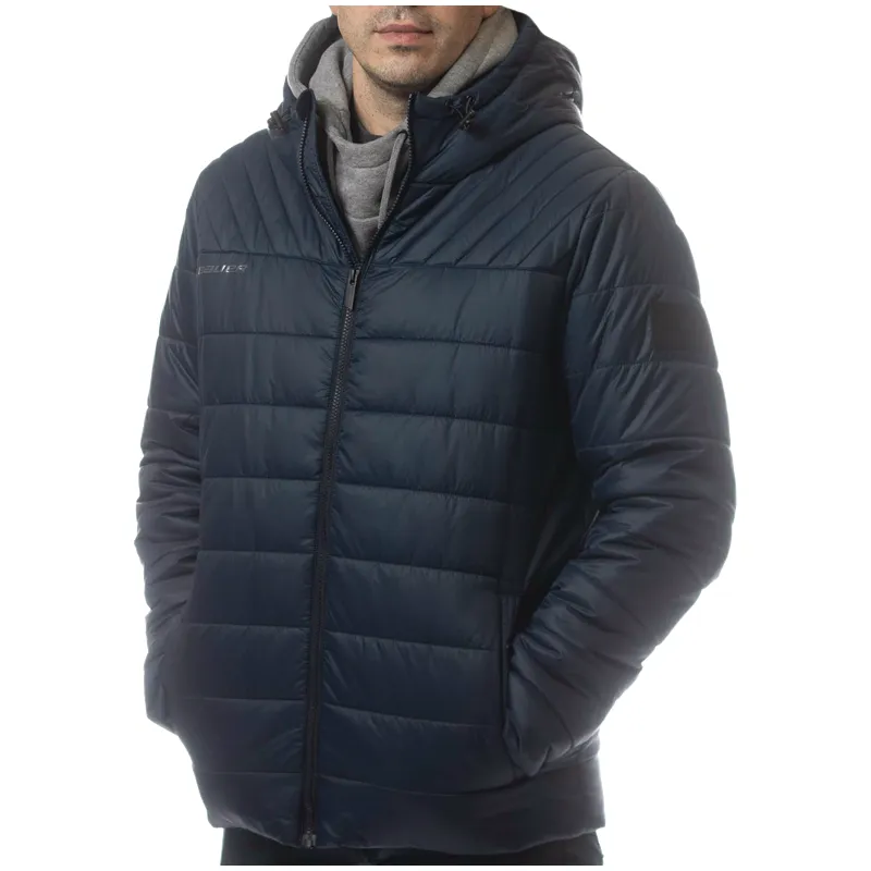 Bauer Supreme Hooded Puffer Navy Jacket