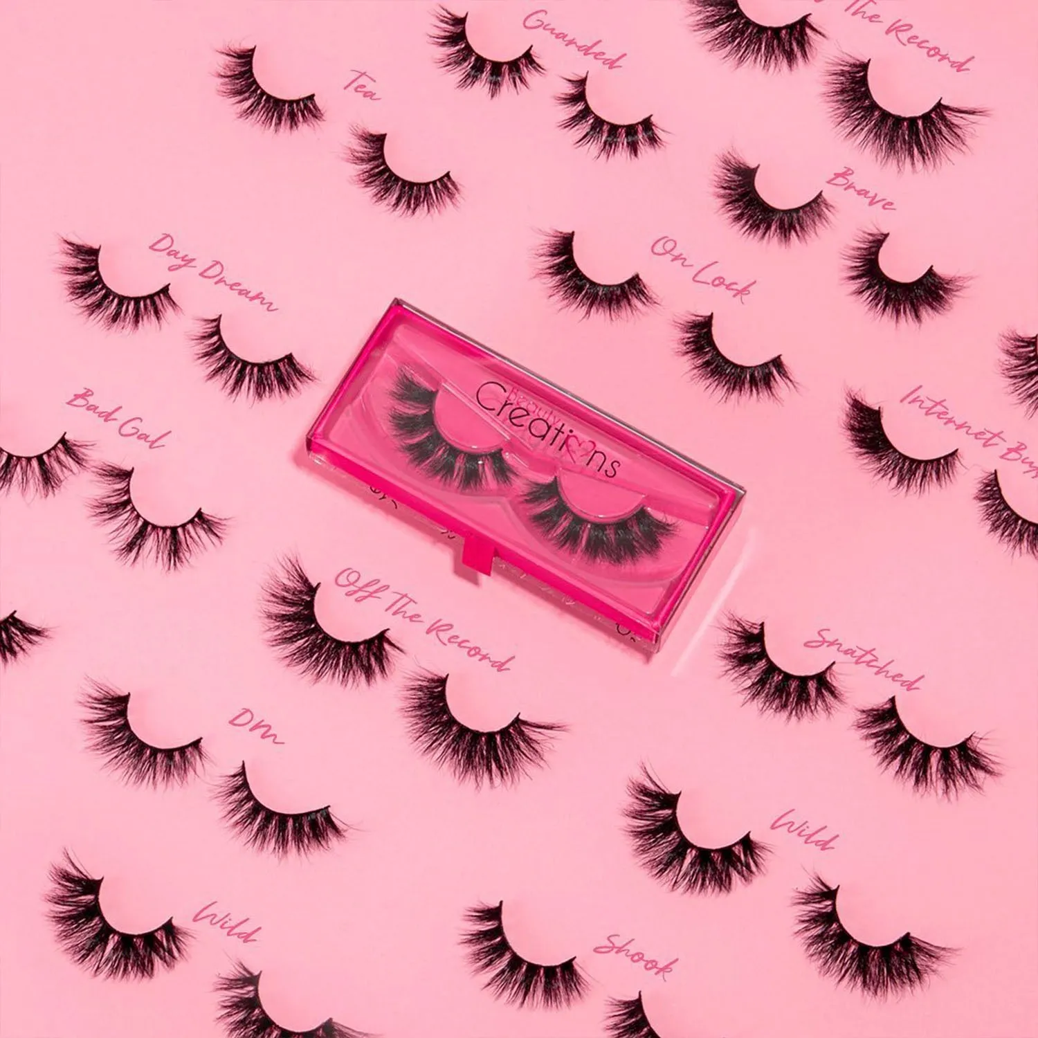 Beauty Creations 3D Faux Mink Eyelashes