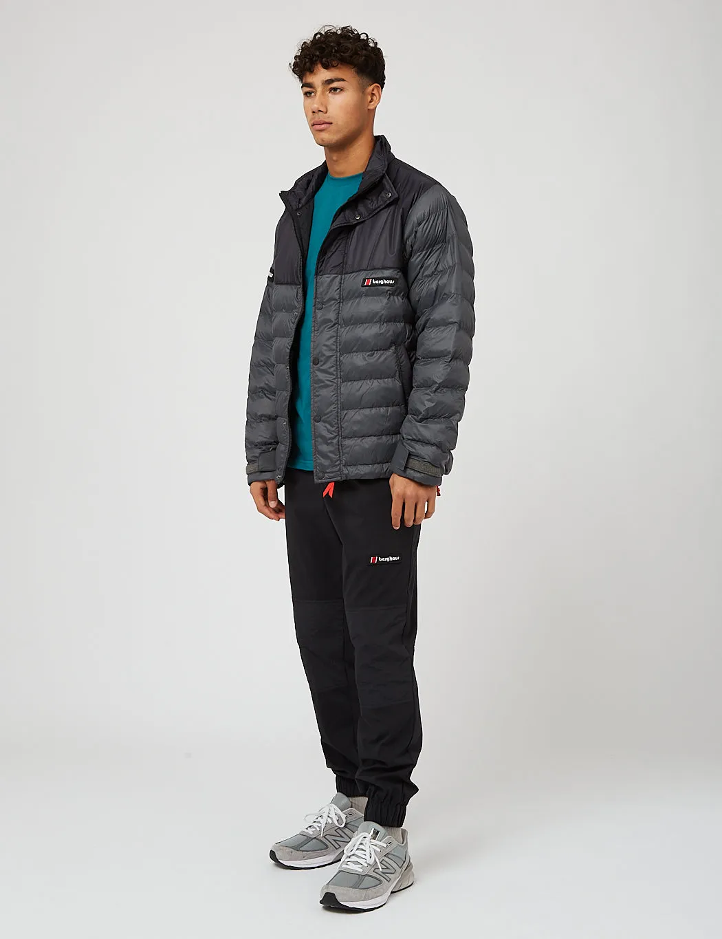 Berghaus Dean Street Glenshee Padded Jacket - Jet Black/Grey