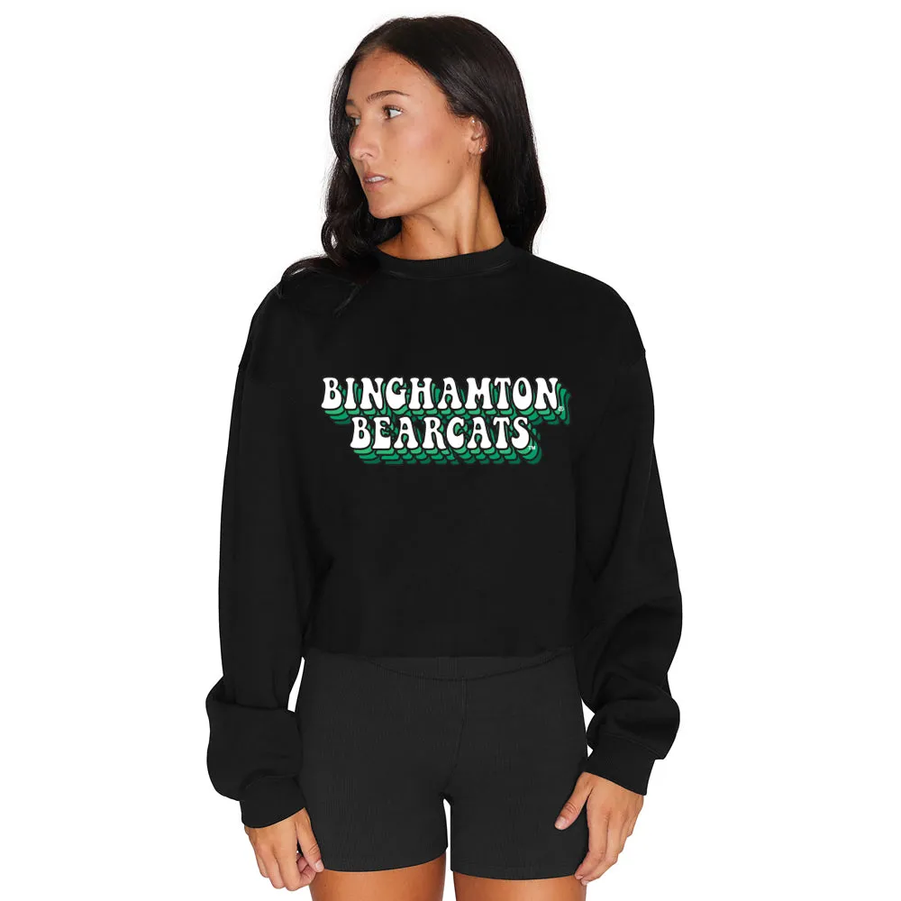 Binghamton Bearcats Retro Crewneck