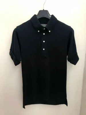 Black Short Sleeve Polo Shirt