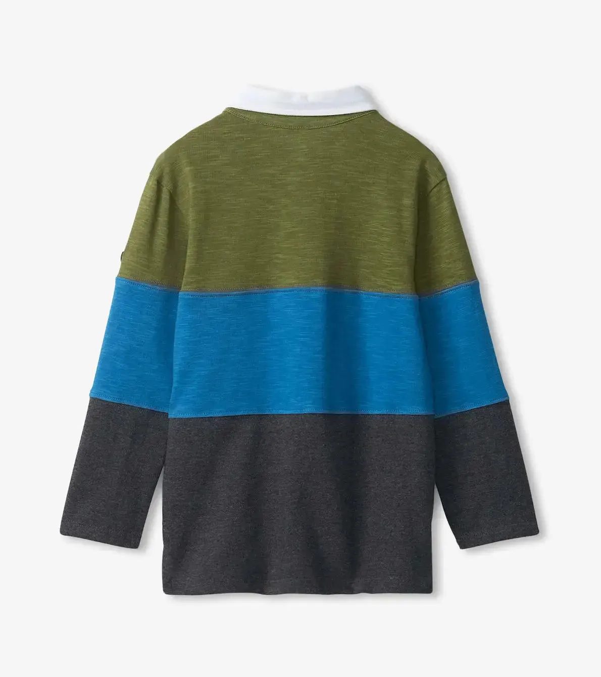 Boys Fall Colourblock Rugby Shirt | Hatley