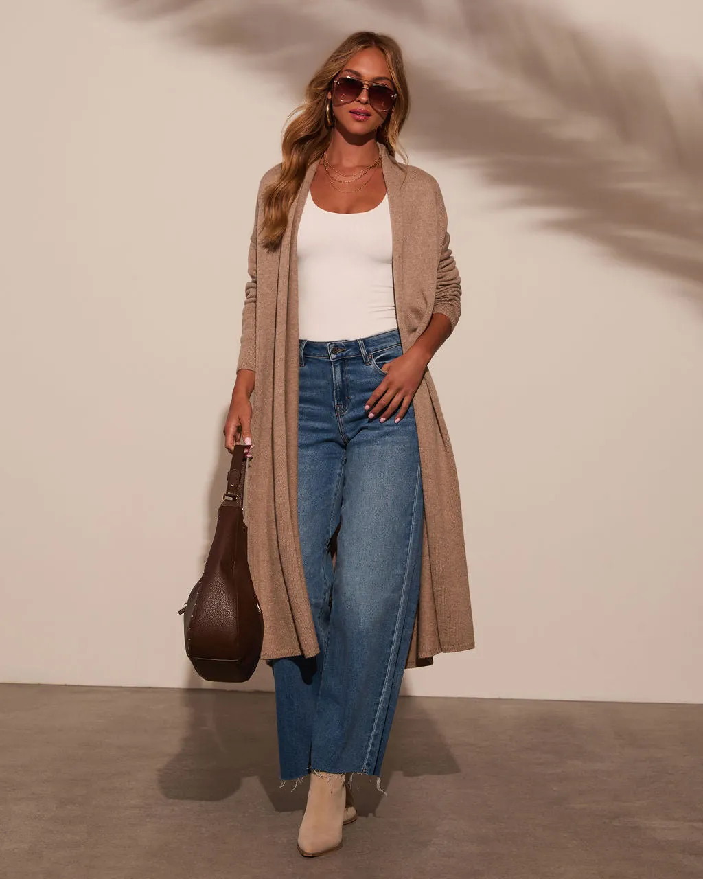 By My Side Cashmere Blend Duster Cardigan