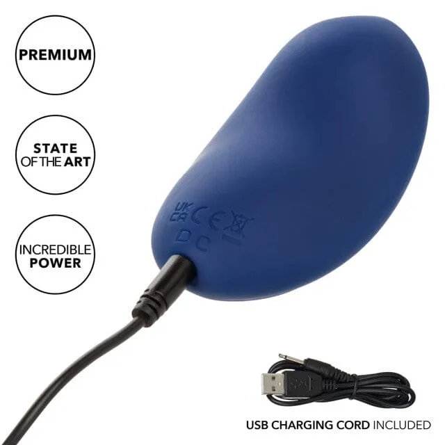 Cashmere Velvet Curve Clit Vibrator - Soft Silicone