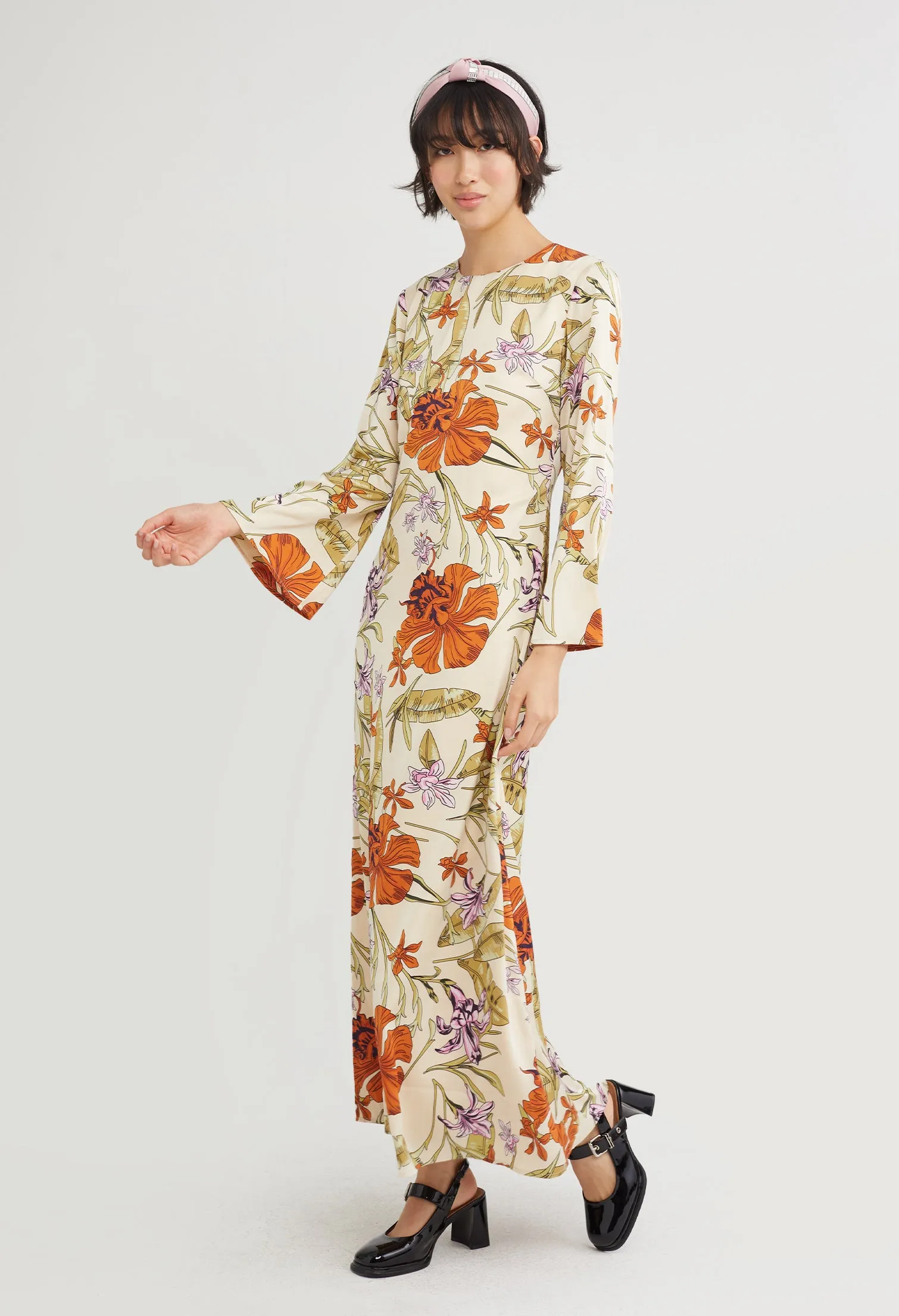 Ceria Floral Maxi Dress