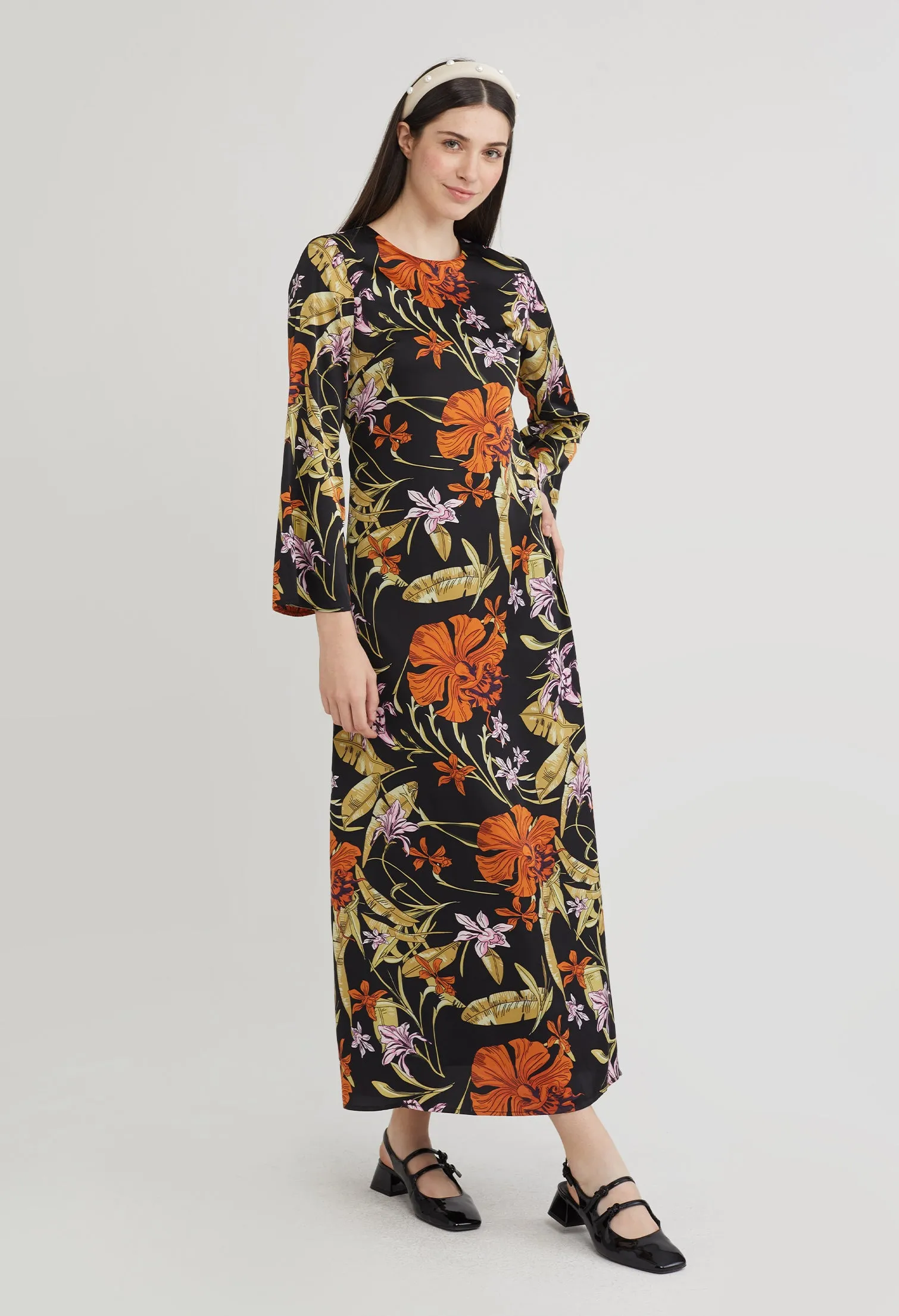 Ceria Floral Maxi Dress