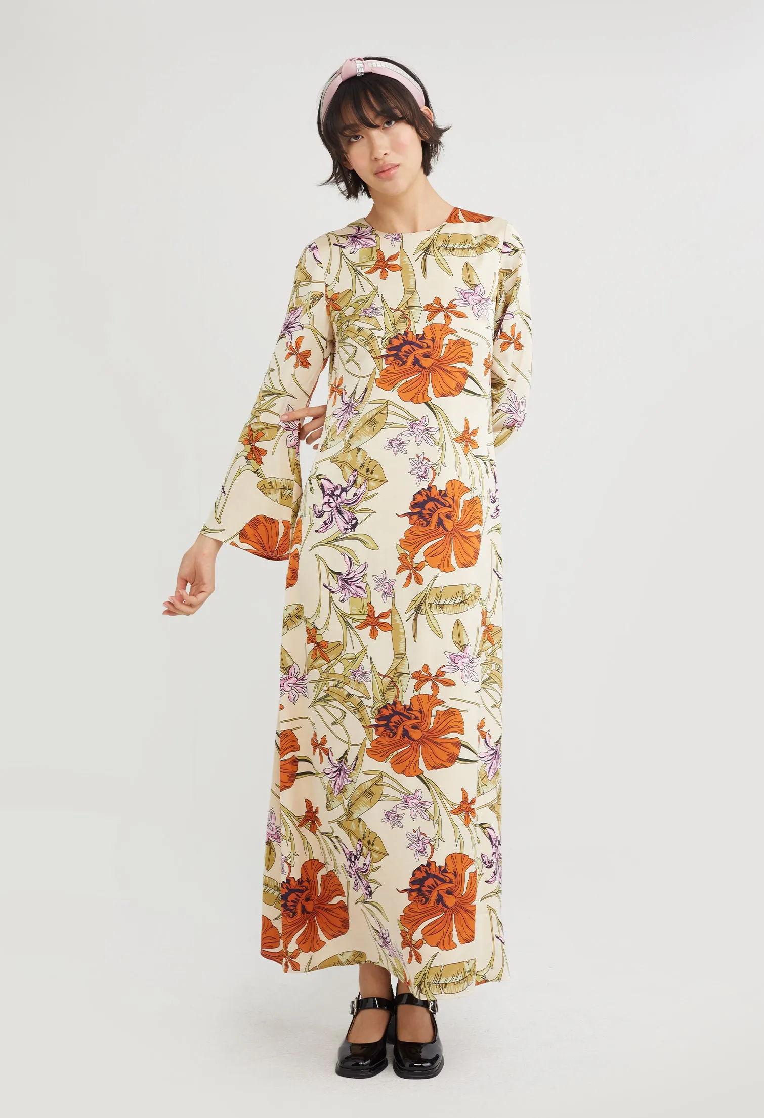 Ceria Floral Maxi Dress