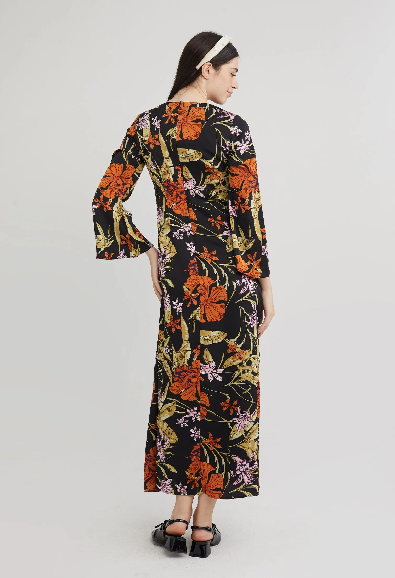 Ceria Floral Maxi Dress