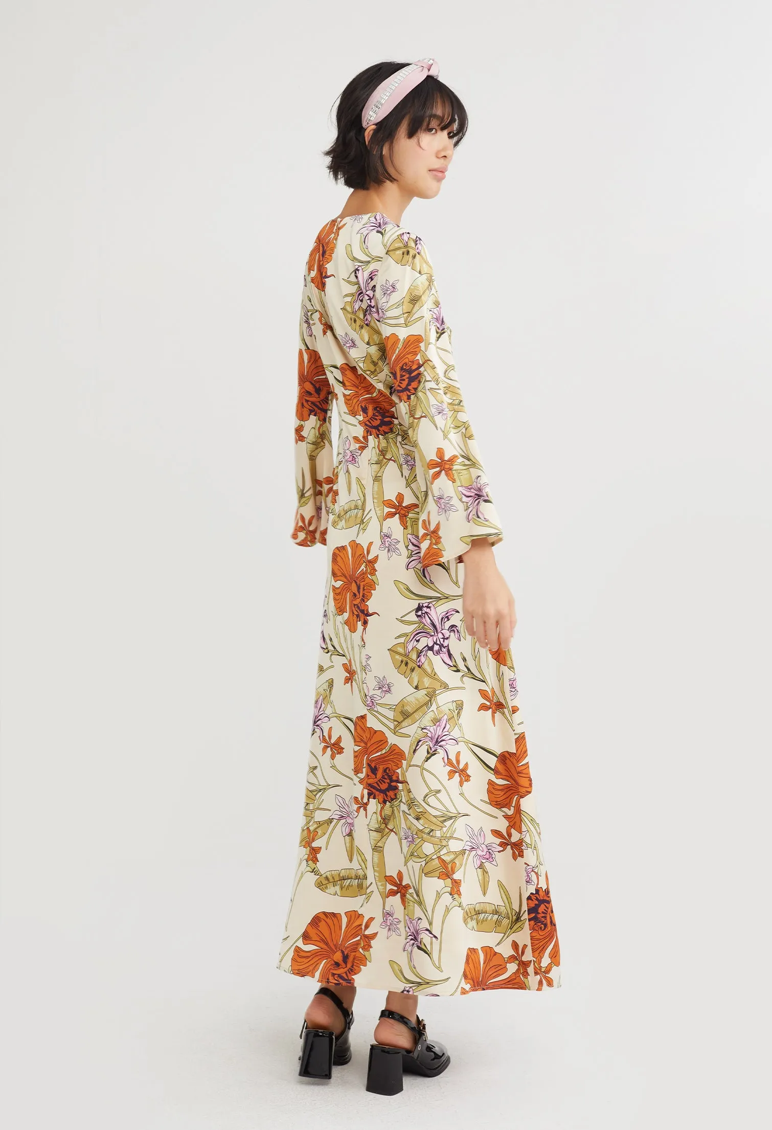 Ceria Floral Maxi Dress