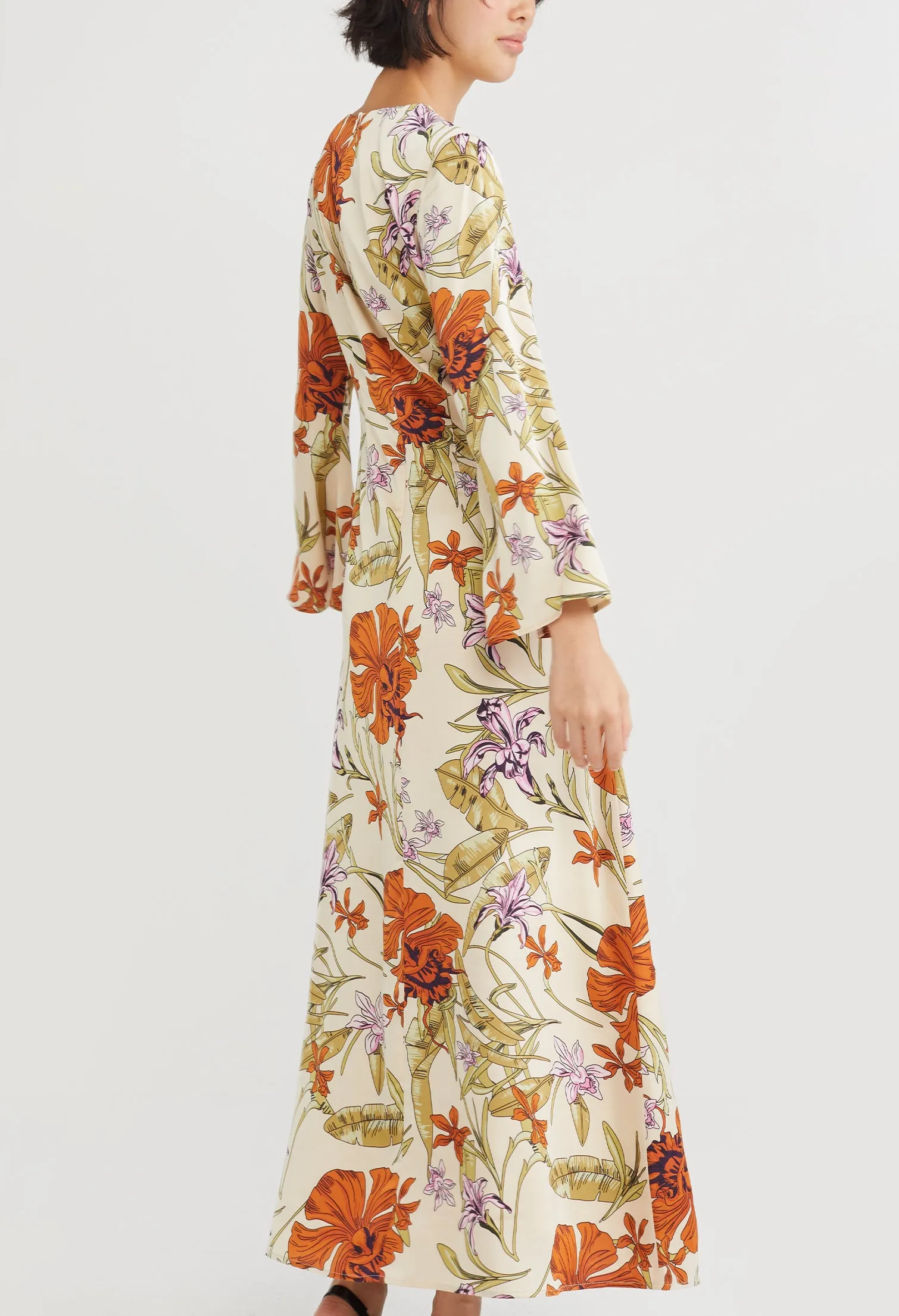 Ceria Floral Maxi Dress