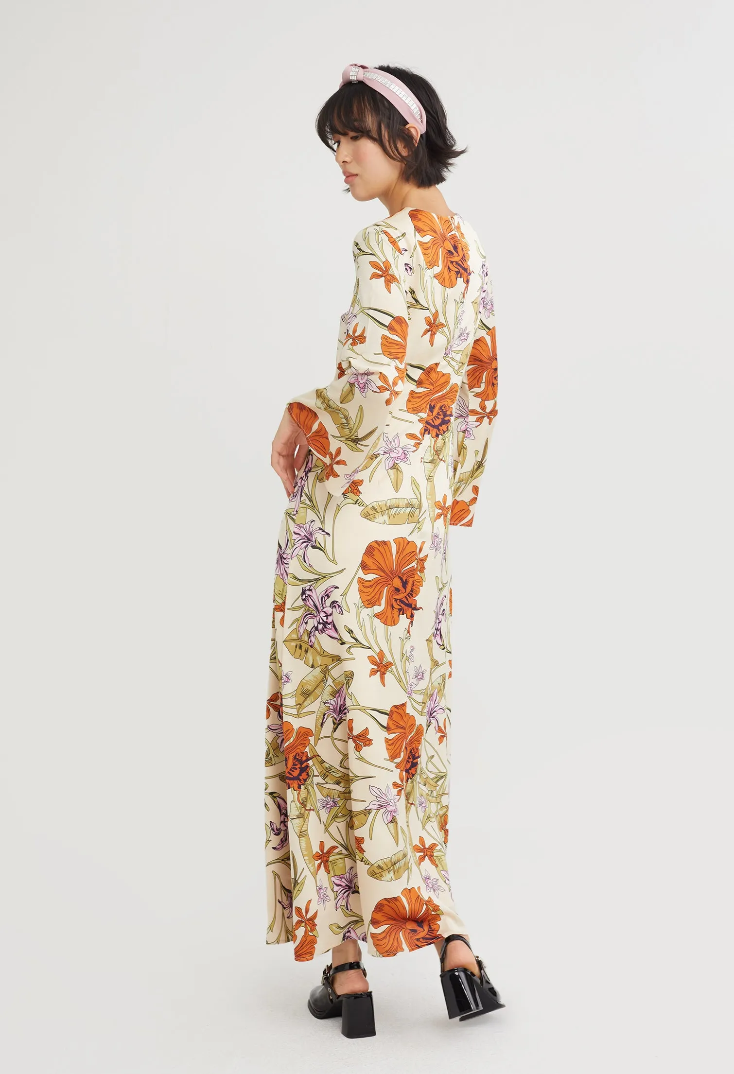 Ceria Floral Maxi Dress