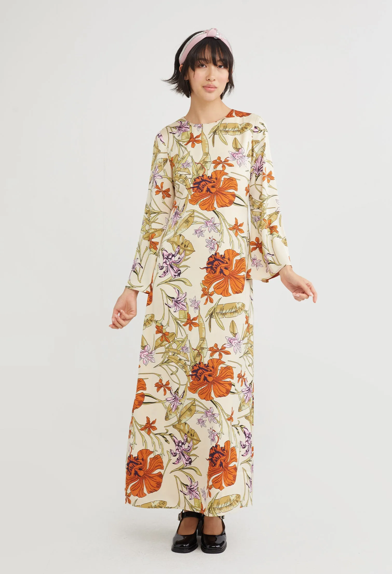 Ceria Floral Maxi Dress