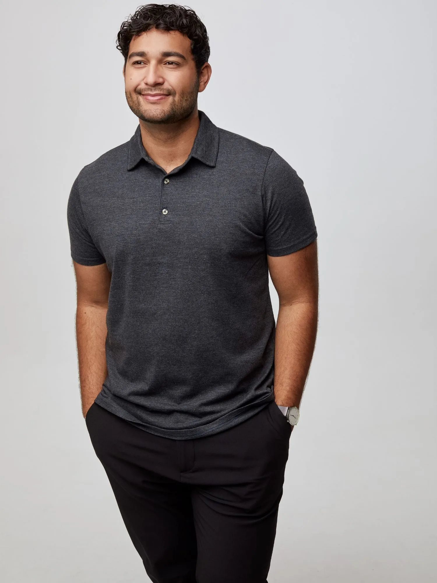 Charcoal Torrey Polo