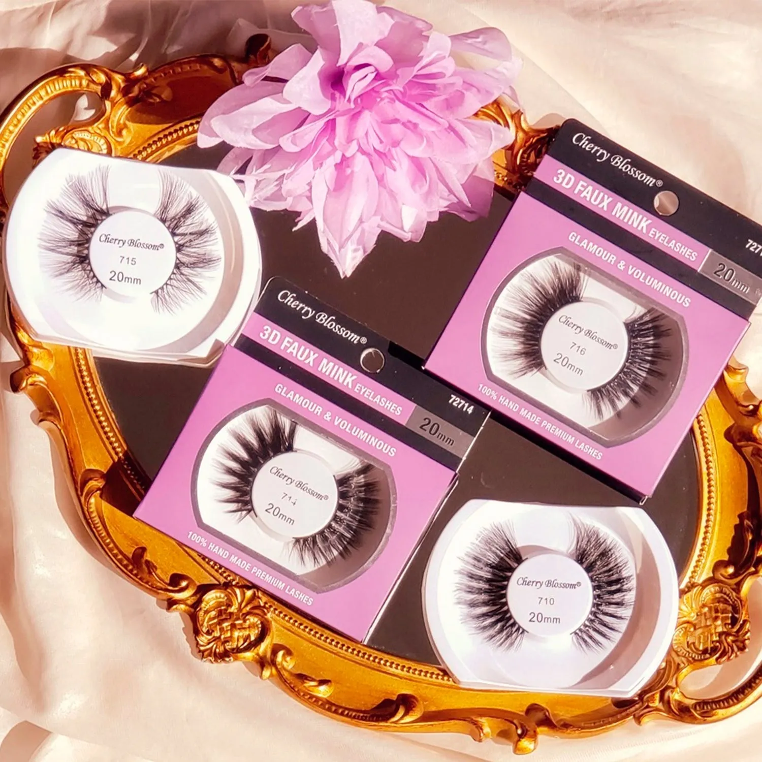 Cherry Blossom 3D Faux Mink Eyelashes 20mm