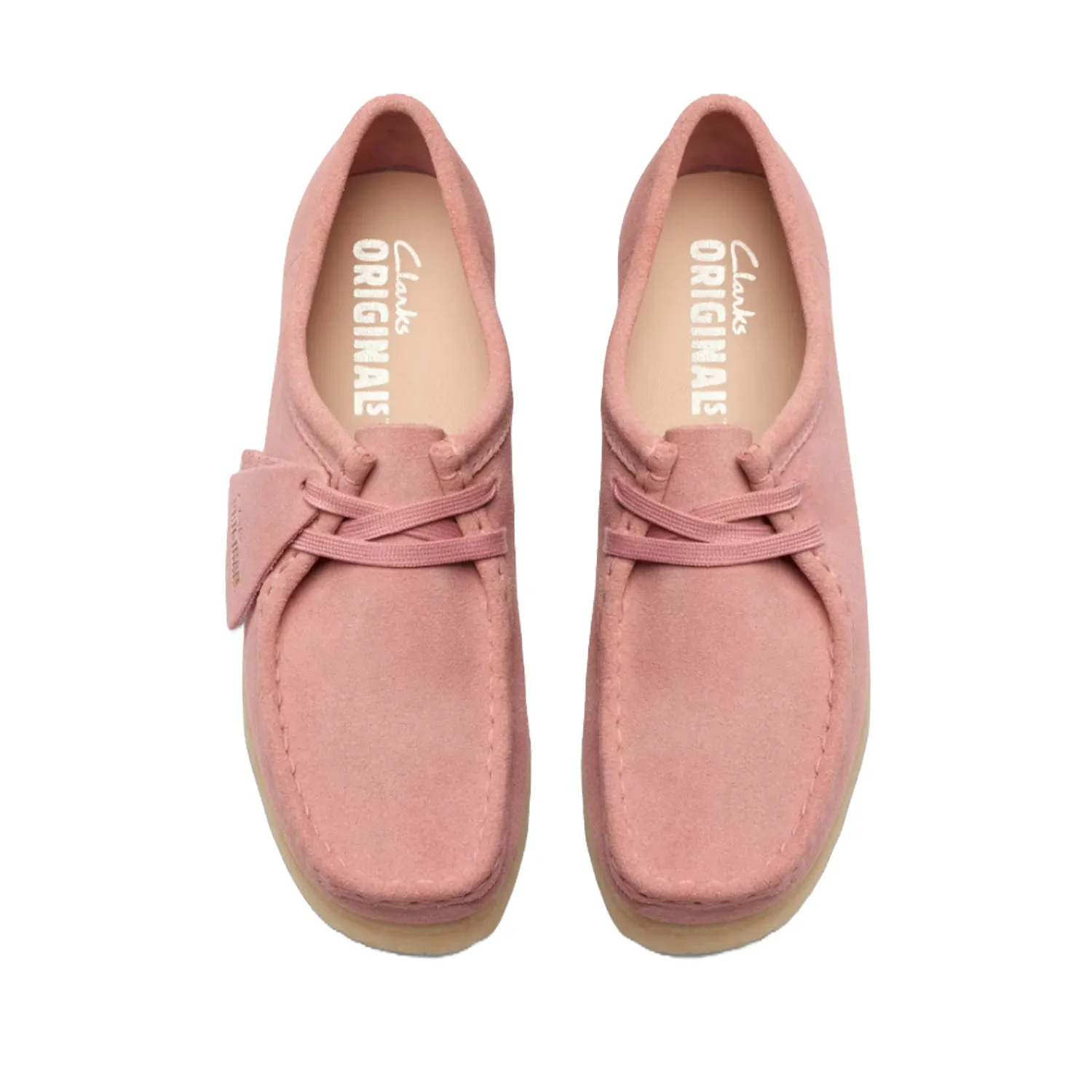 Clarks Women's Wallabee in Blush Pink