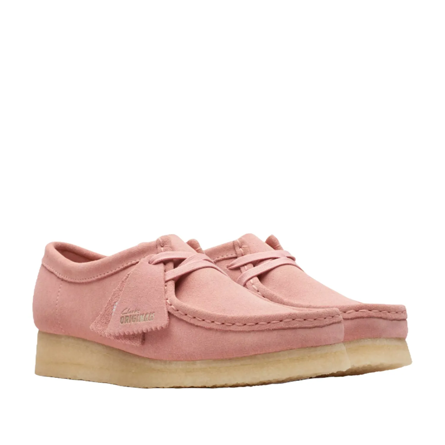 Clarks Women's Wallabee in Blush Pink