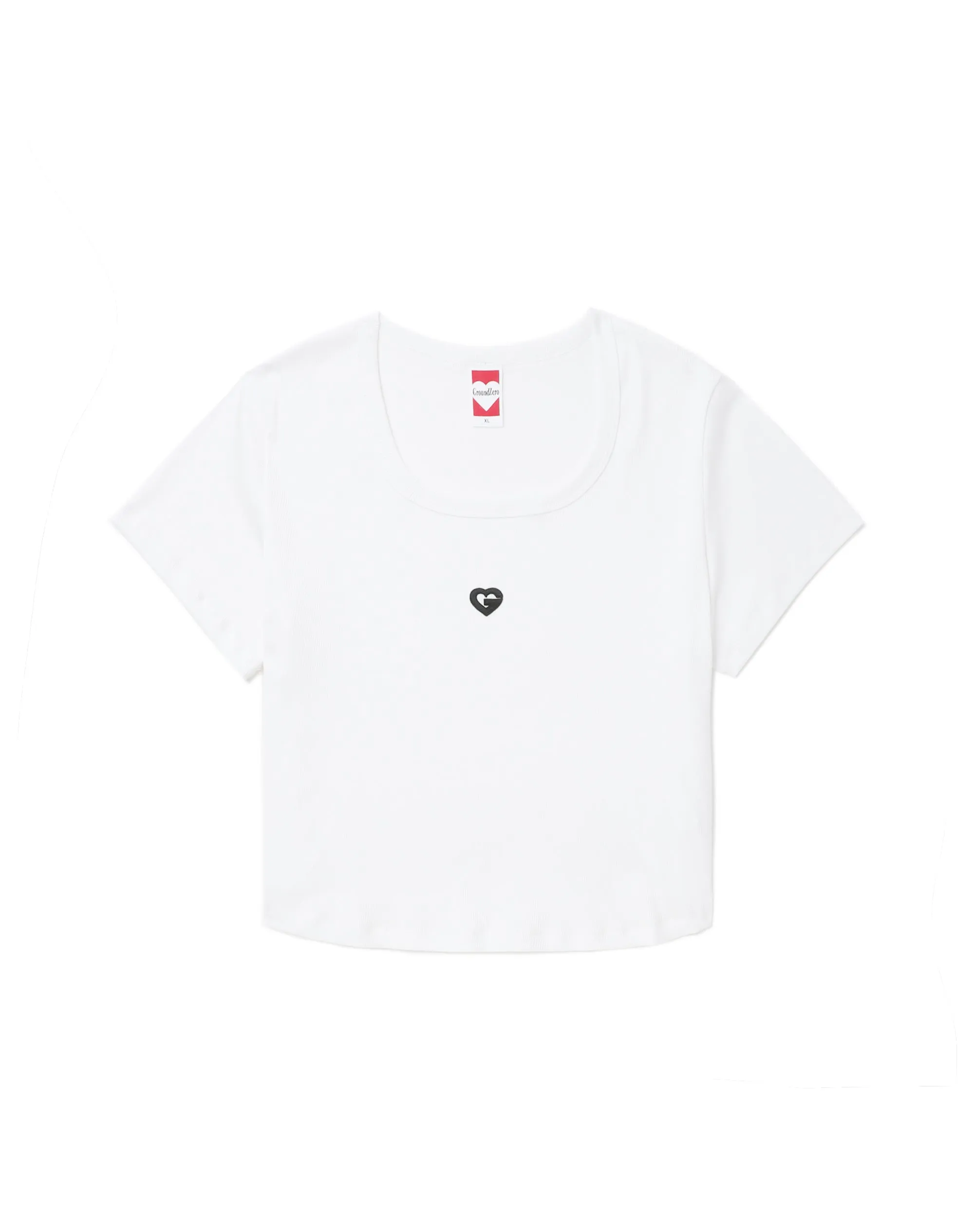 Cropped G-heart T-shirt